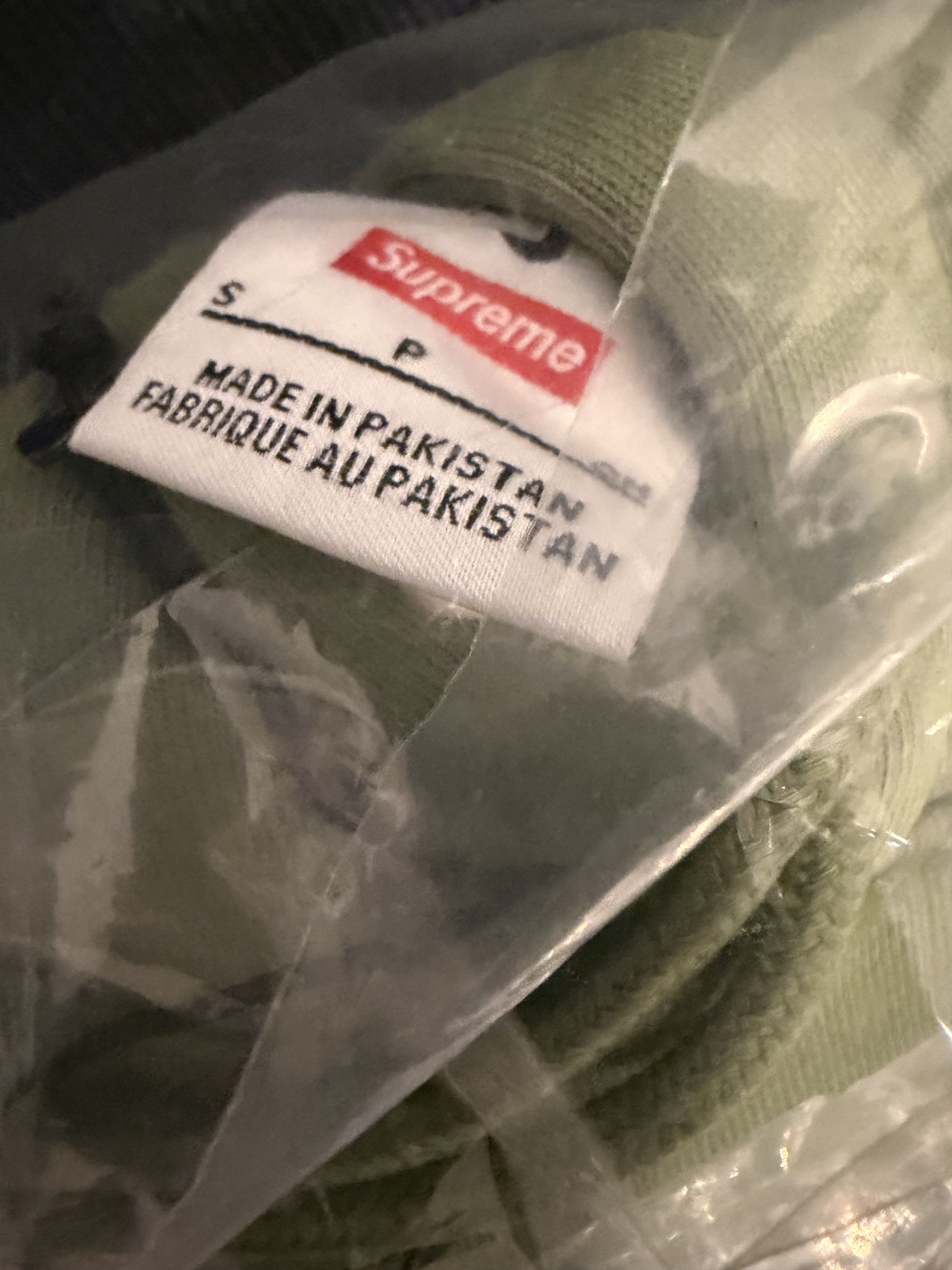 Nike × Supreme Olive Hooded Sweatshirt Size US S / EU 44-46 / 1 - 7 Thumbnail