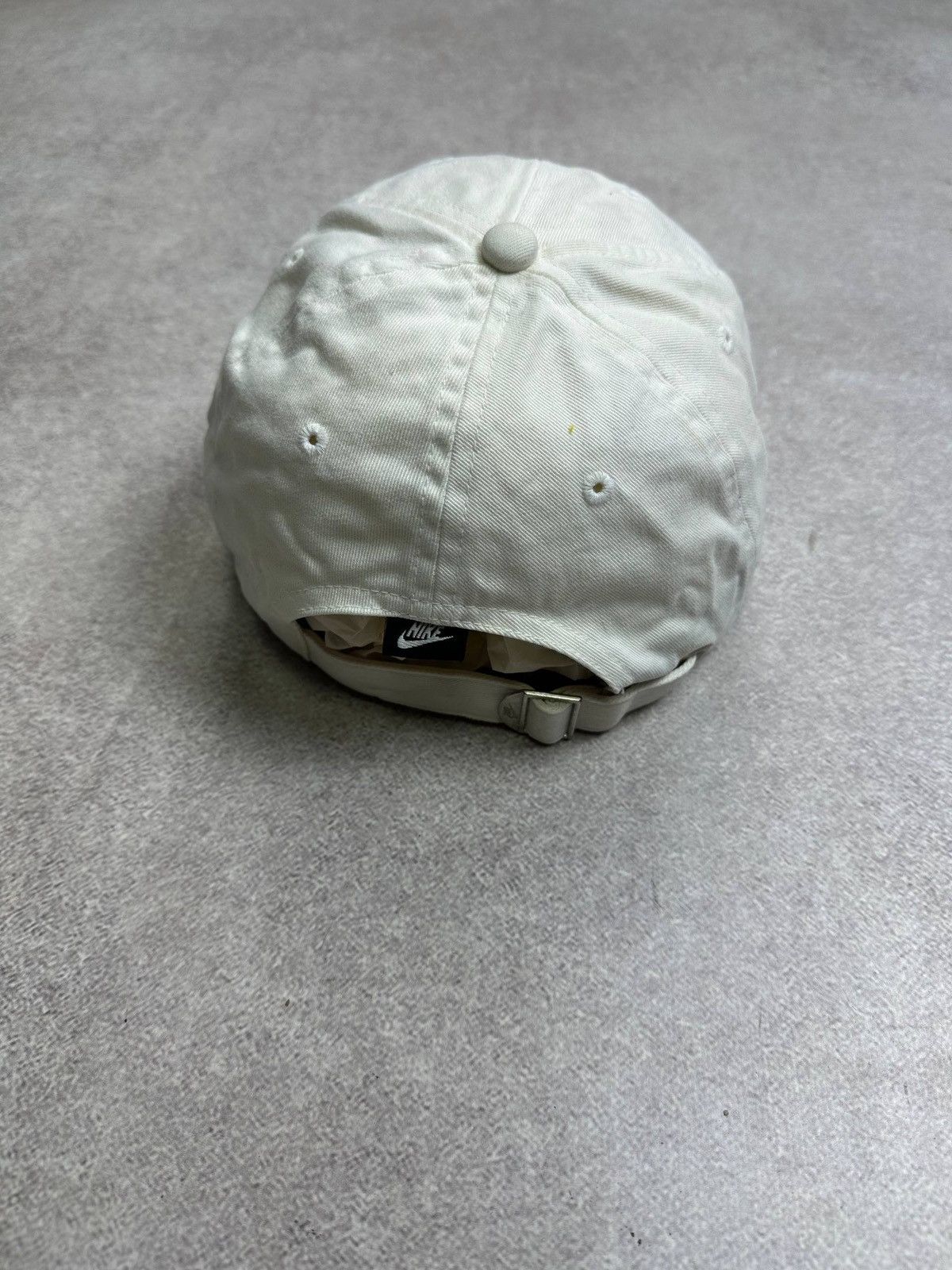 Nike Vintage 90s Nike Big Swoosh White Cap Rare Os Size ONE SIZE - 3 Thumbnail