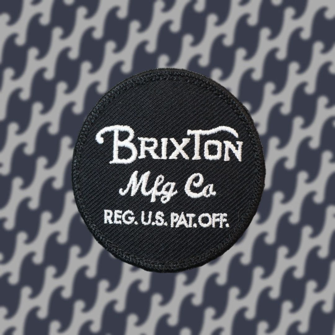 Brixton Brixton MFG Hat Cap SnapBack Black Grey Outdoors Patch One Size Size ONE SIZE - 1 Thumbnail