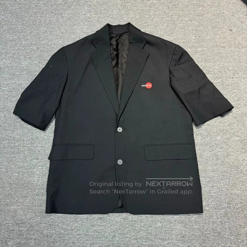 Other Balenciaga Mastercard Logo Embroidered Blazer. Size US L / EU 52-54 / 3 - 1 Thumbnail