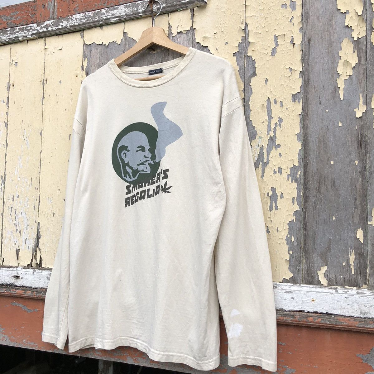 Vintage Vintage Milkboy Smoker’s Regalia Long Sleeve Tshirt Size US L / EU 52-54 / 3 - 2 Thumbnail