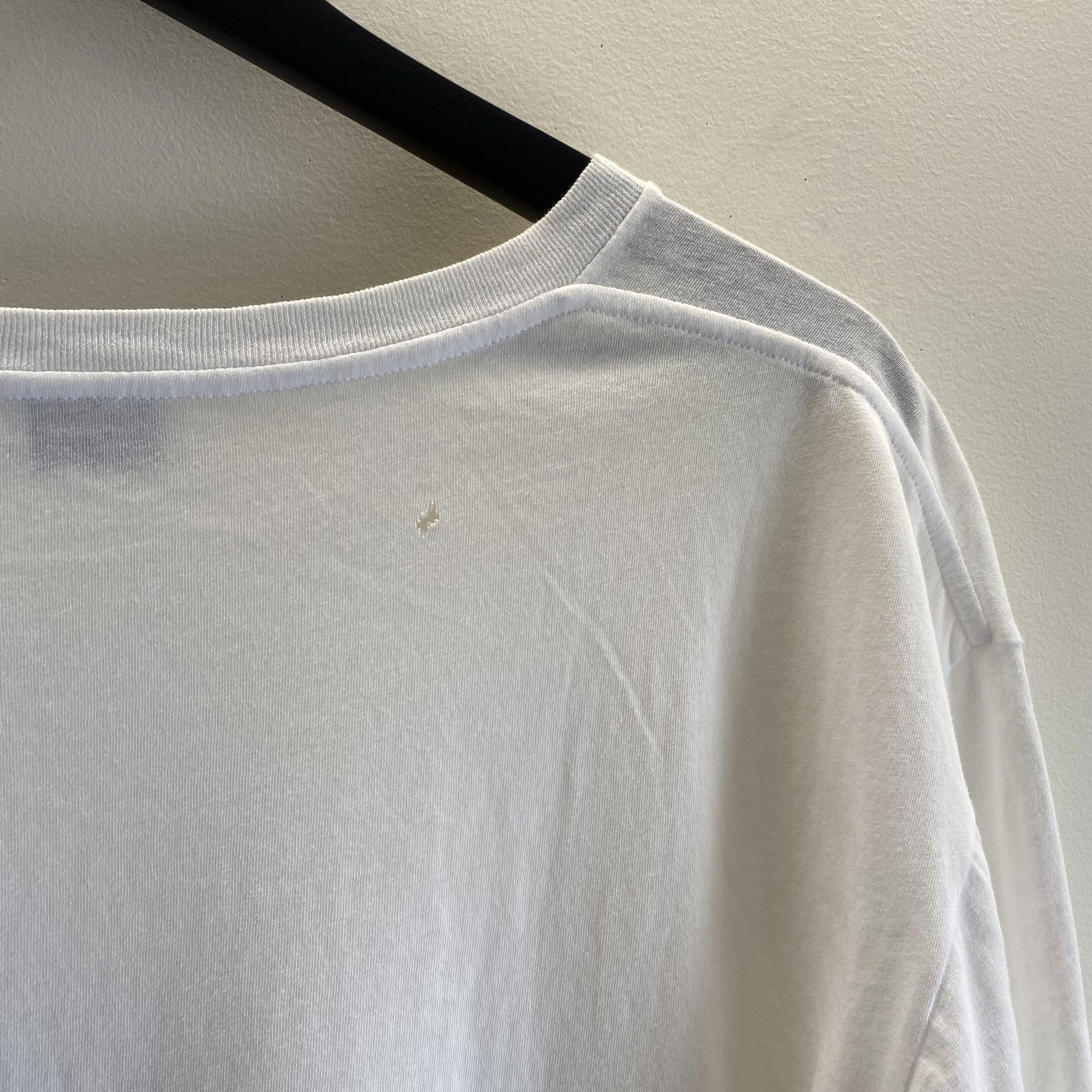 Saint Laurent Paris Saint Laurent Paris Signature Logo T-Shirt Size US M / EU 48-50 / 2 - 9 Thumbnail