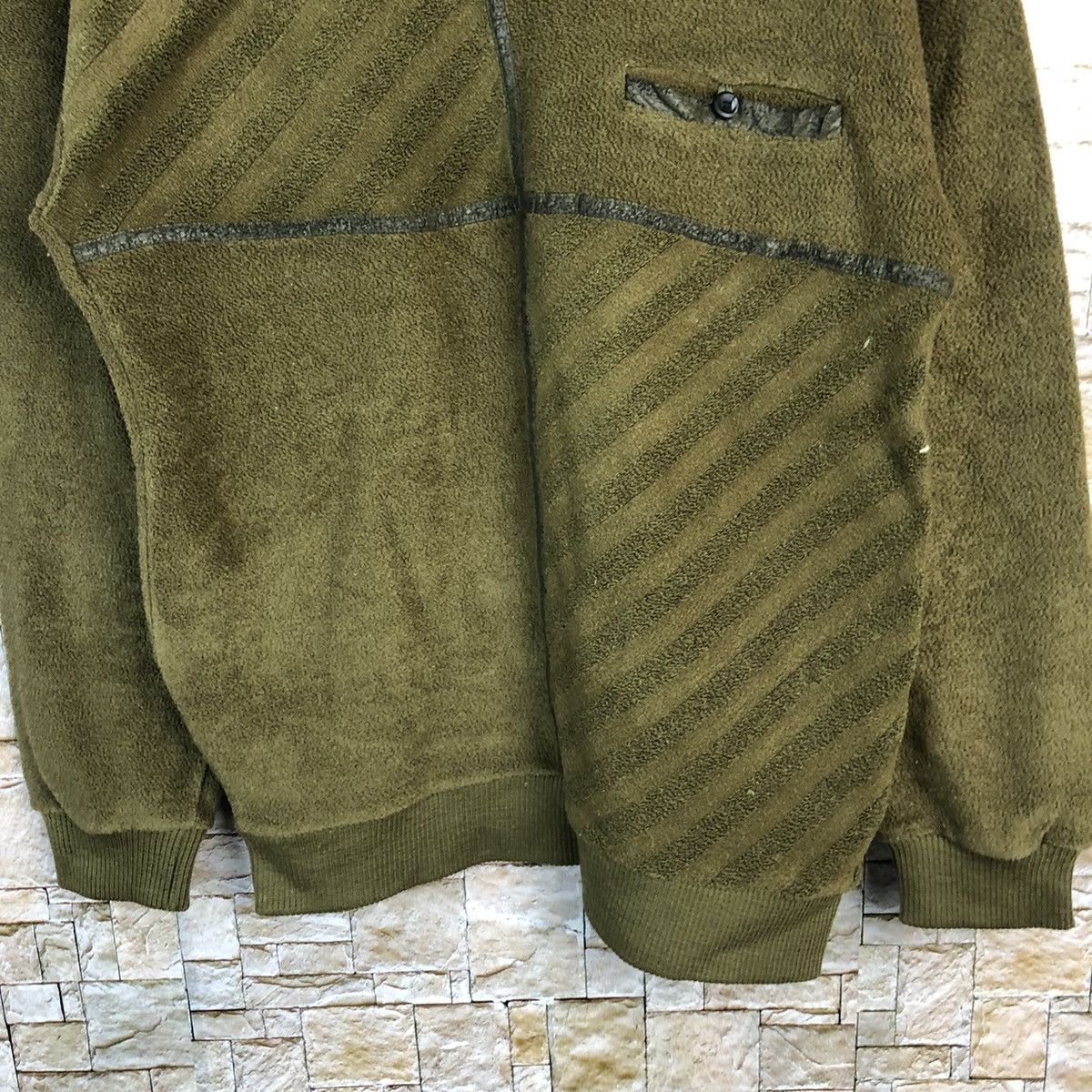 Homespun Knitwear × Japanese Brand Sunday Joy Green Knitwear #A675 Size M / US 6-8 / IT 42-44 - 6 Thumbnail