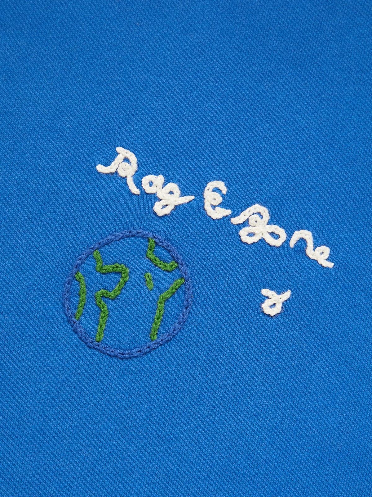 Rag & Bone City Logo-Embroidered Organic Cotton Jersey Sweatshirt Size US M / EU 48-50 / 2 - 2 Thumbnail