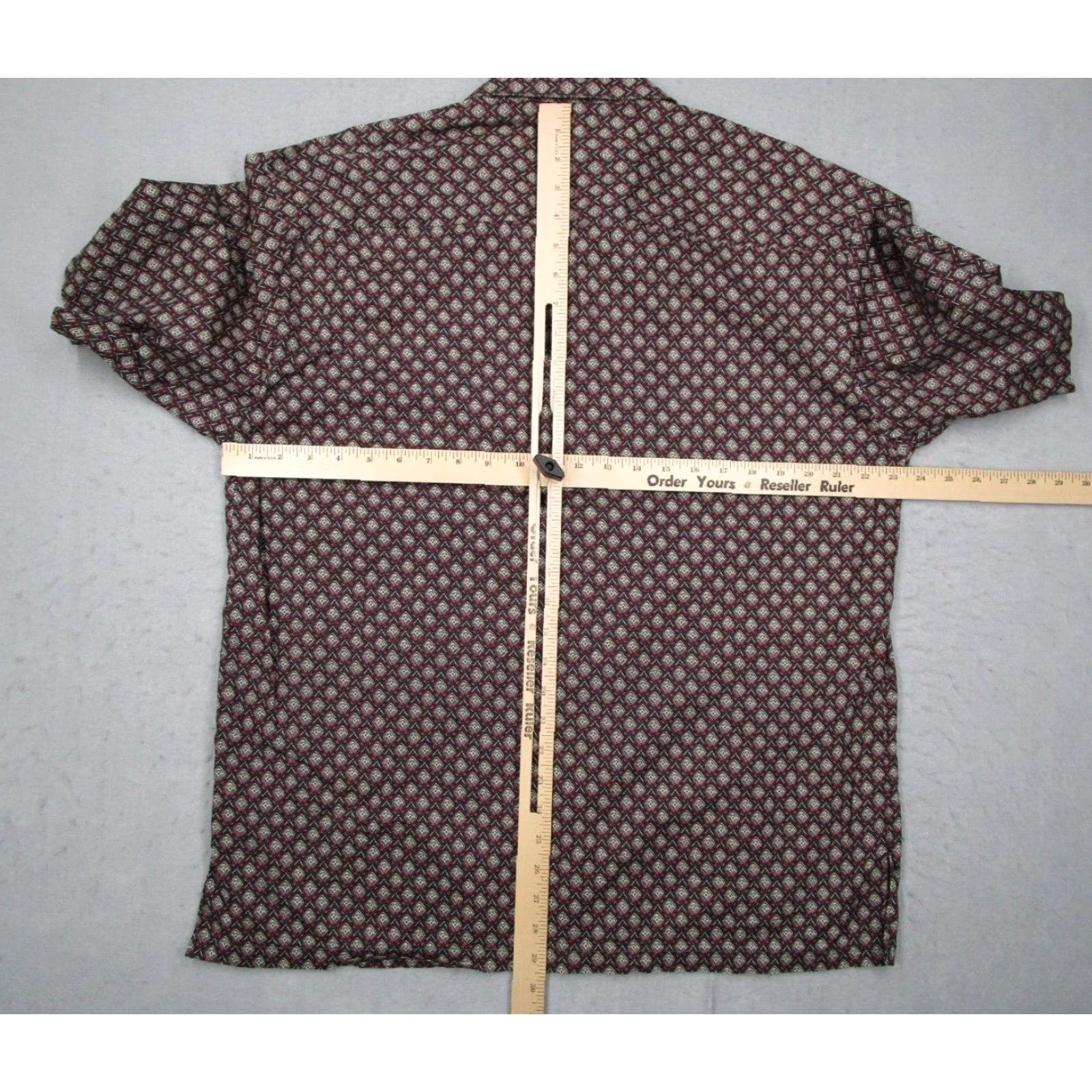 Tori Richard Tori Richard Shirt Mens Large Red Button-Up Cotton Lawn Hawaiian Made in USA Size US L / EU 52-54 / 3 - 5 Thumbnail