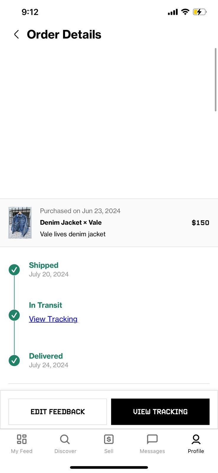Vale Vale lives denim jacket Size US S / EU 44-46 / 1 - 4 Thumbnail
