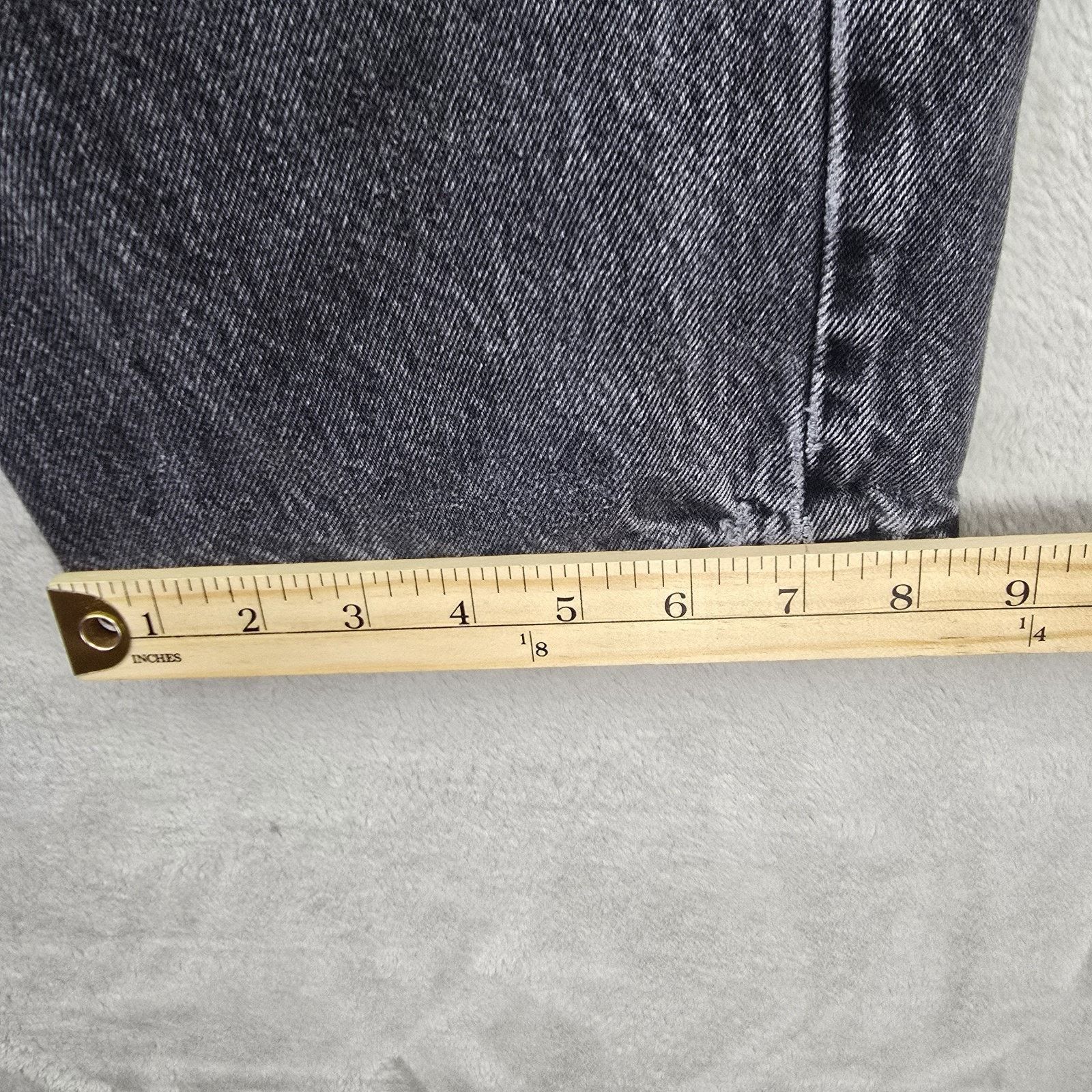 Levi's Levis 501 Jeans Mens 38x34 (Fits 34x30) Black Button Fly Y2K Size US 34 / EU 50 - 14 Thumbnail