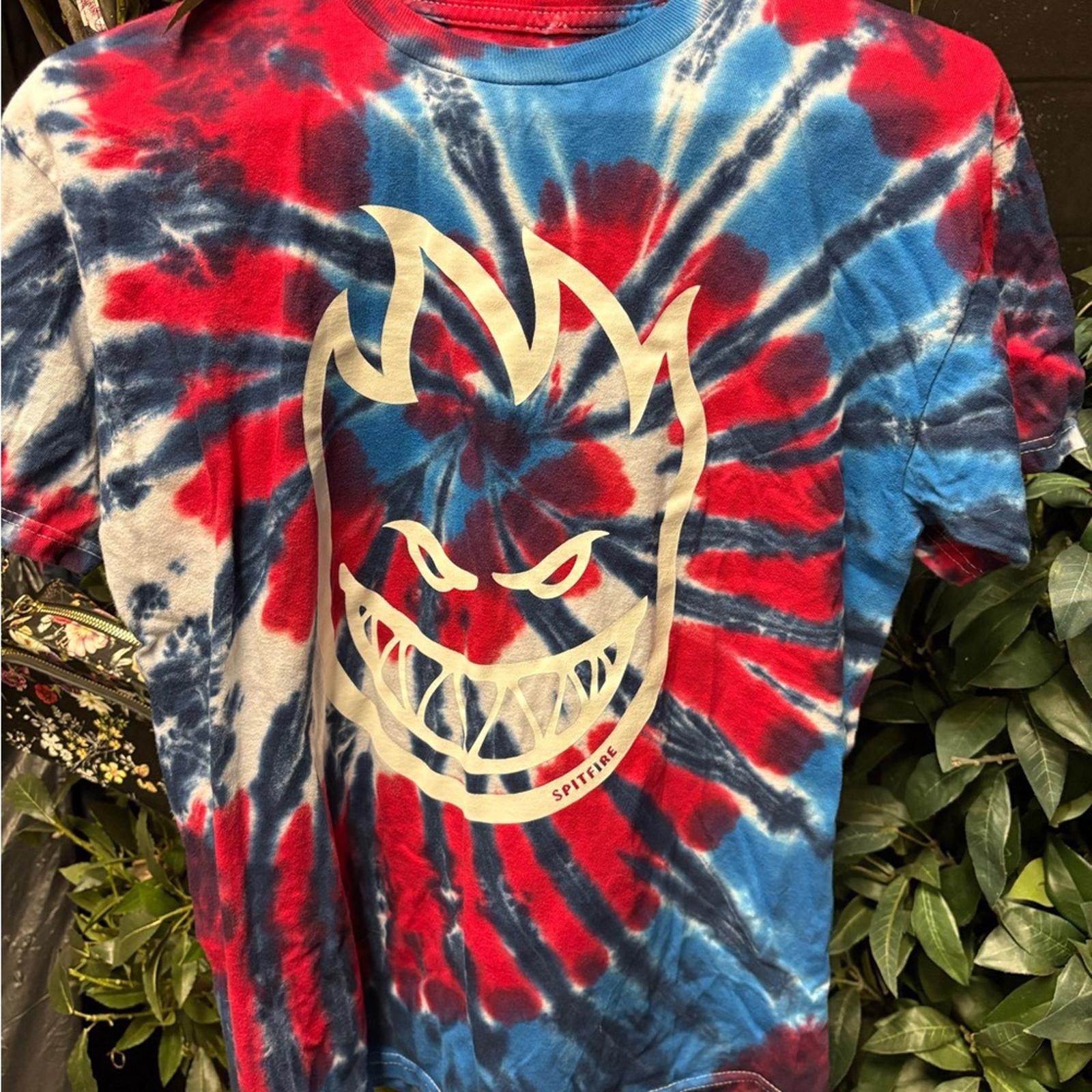 Spitfire Spitfire Vibrant Red and Blue Tee Size US M / EU 48-50 / 2 - 1 Thumbnail