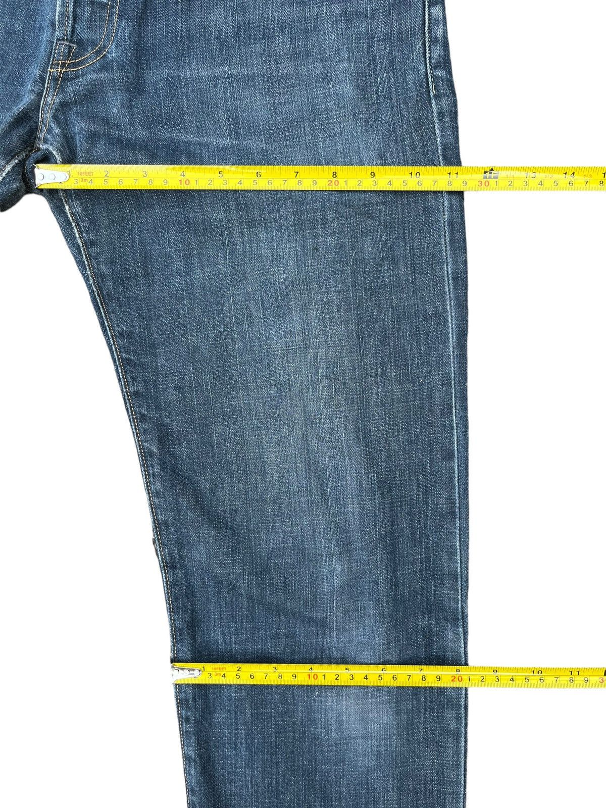 Kapital Vintage Tellason White Oak Cone Denim Selvedge Tapered Jeans Size US 33 - 17 Thumbnail