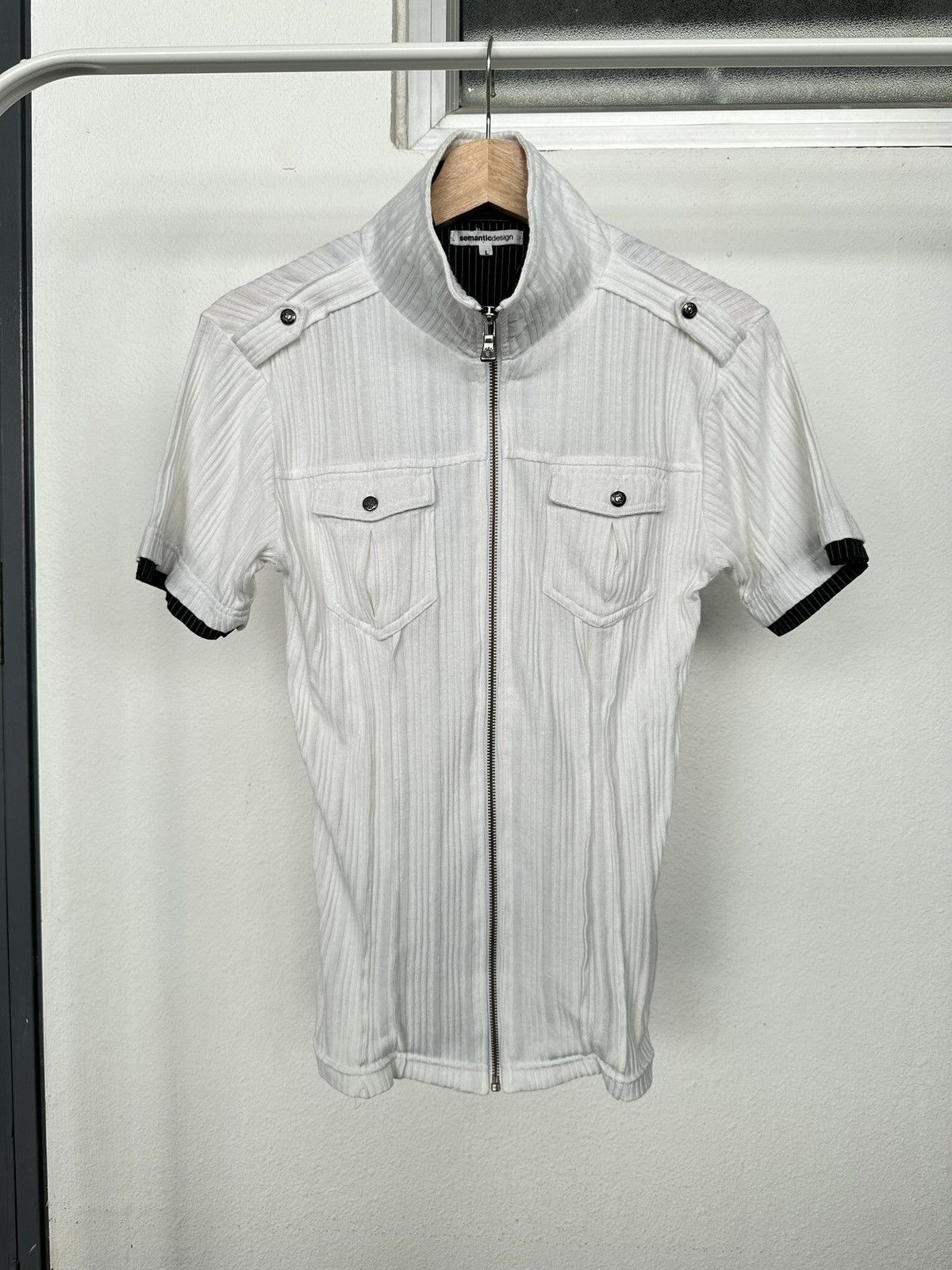 semanticdesign 2010’s Semanticdesign light zipper shirt Size US M / EU 48-50 / 2 - 12 Thumbnail
