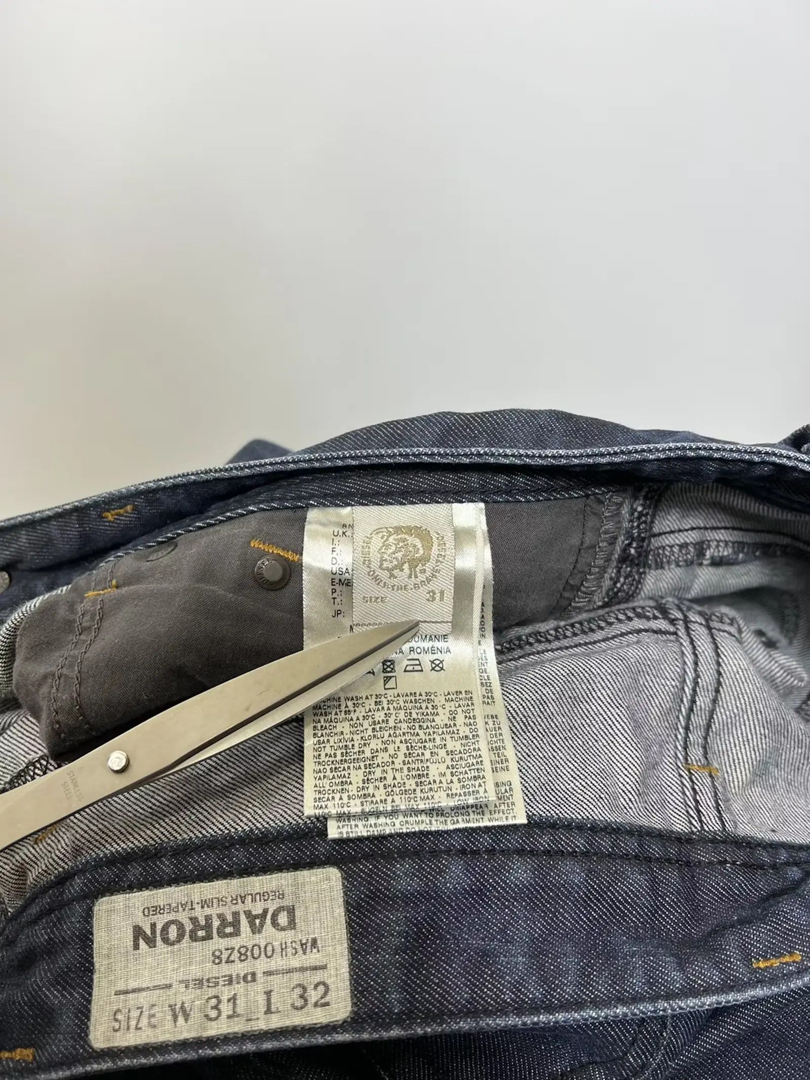 Diesel × Diesel Black Gold Diesel denim jeans Size US 31 - 5 Thumbnail