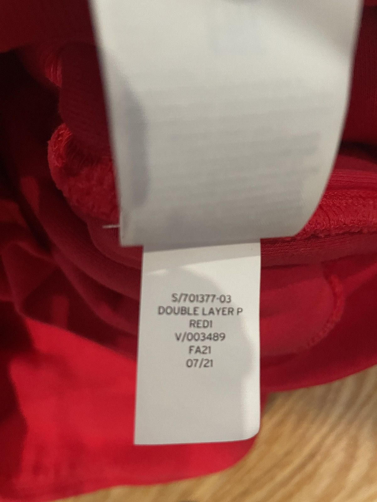 Balenciaga × Gap × Kanye West Yeezy Gap Perfect Hoodie Red Size XS Size US XS / EU 42 / 0 - 6 Thumbnail
