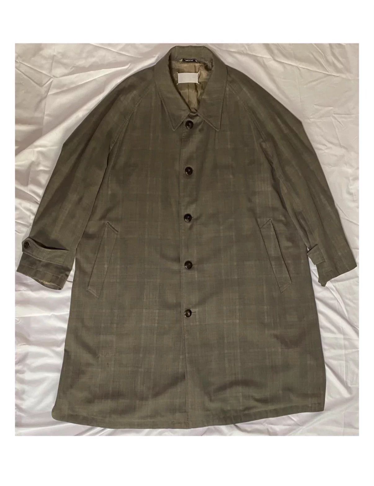 Maison Margiela Maison Margiela 17ss Check Overcoat Size L / US 10 / IT 46 - 1 Thumbnail
