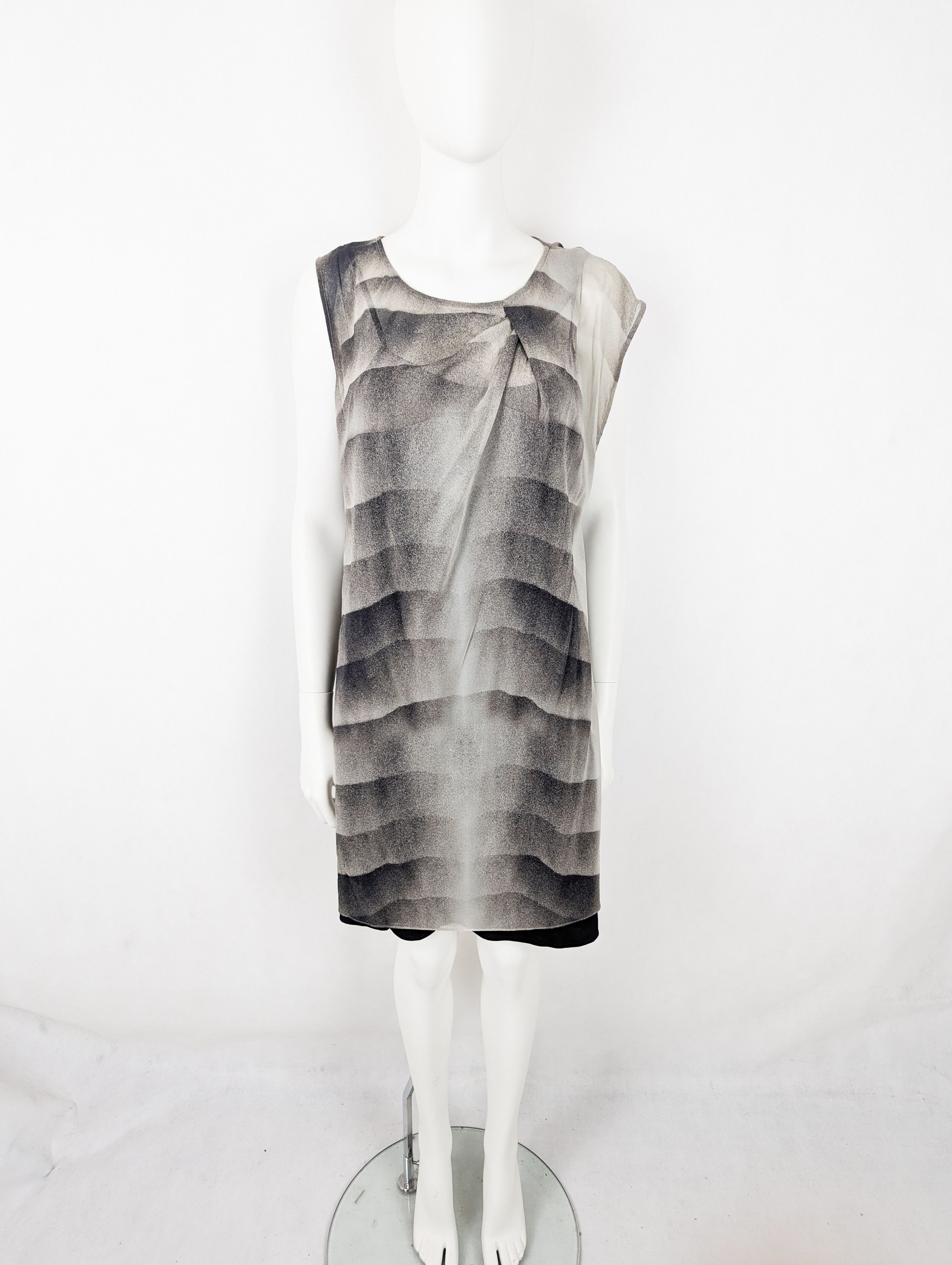 Helmut Lang Helmut Lang grey silk dress Size XS / US 0-2 / IT 36-38 - 7 Thumbnail