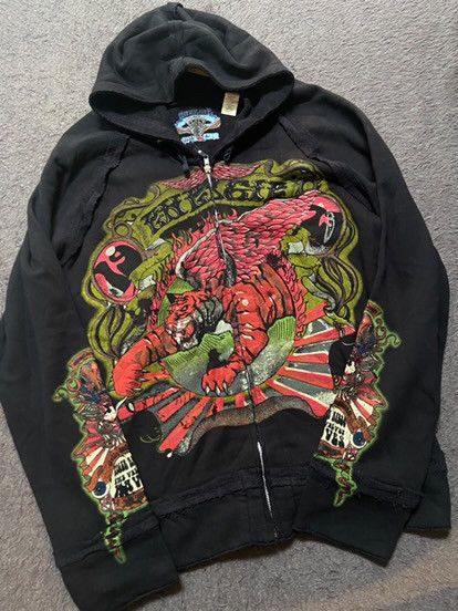 14th Addiction × If Six Was Nine × KMRii Energie Experience distressed hoodie ifsixwasnine style Size US XL / EU 56 / 4 - 1 Thumbnail