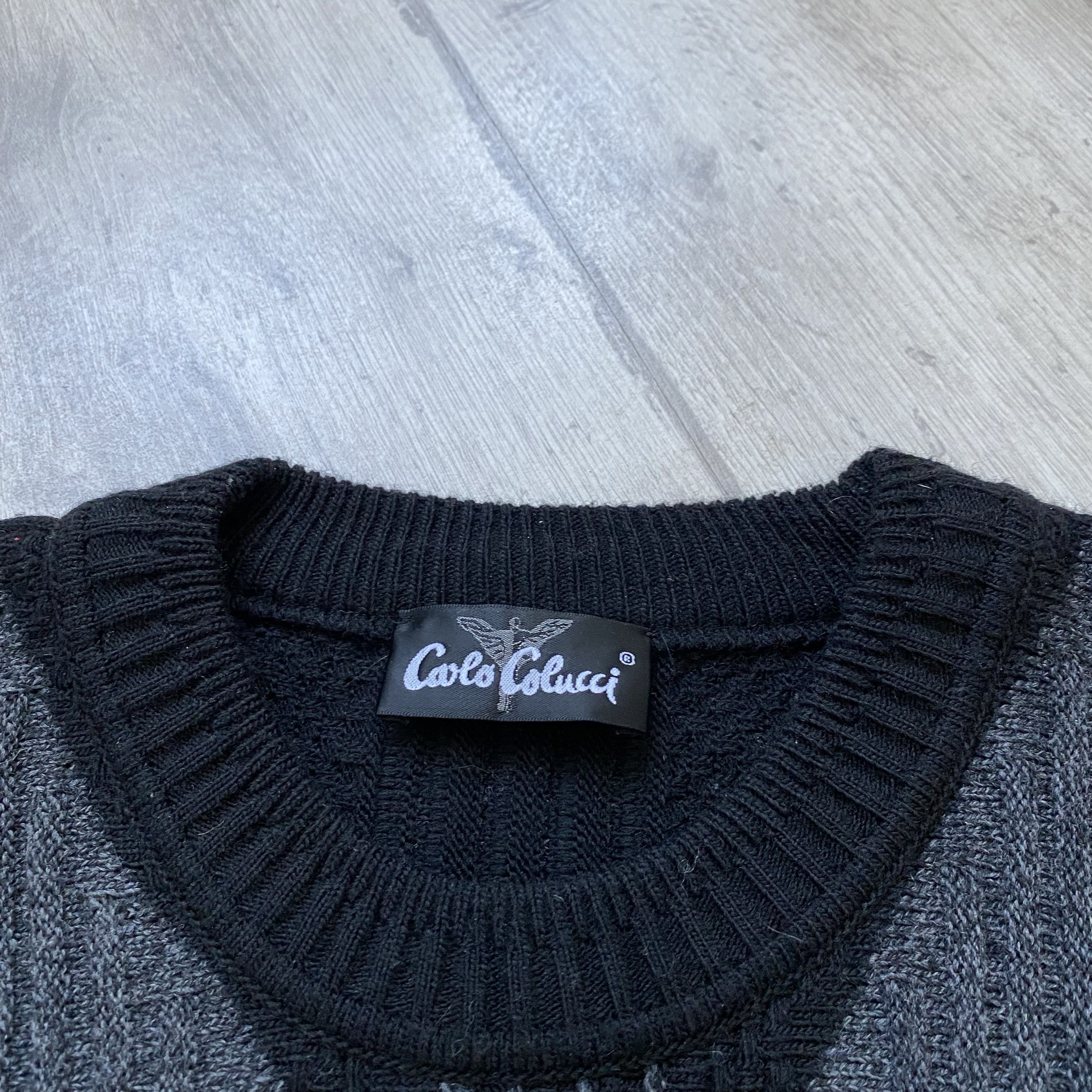 Carlo Colucci Vintage Cozzy Carlo Colucci Knited Wool Sweater Jumper Size US L / EU 52-54 / 3 - 5 Thumbnail