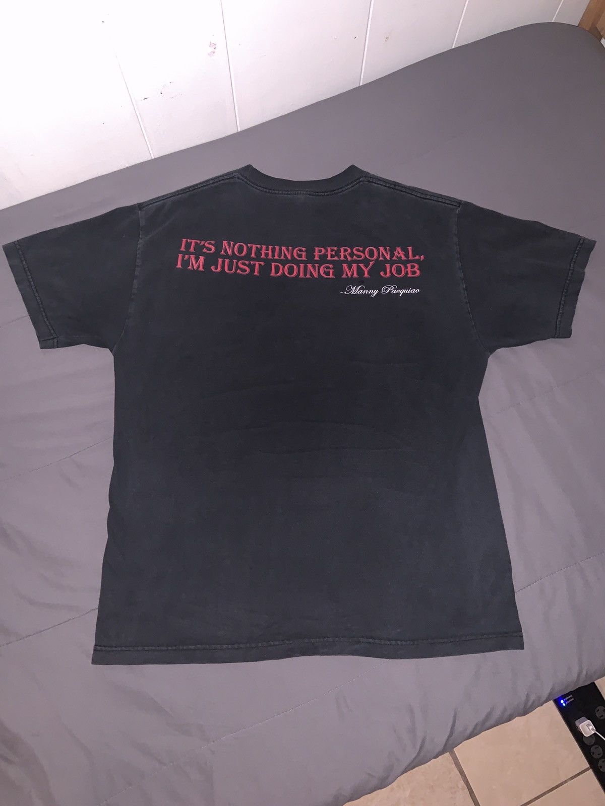 Alstyle Vintage 00’ Manny Pacquiao Boxing T - Size L Size US L / EU 52-54 / 3 - 2 Thumbnail