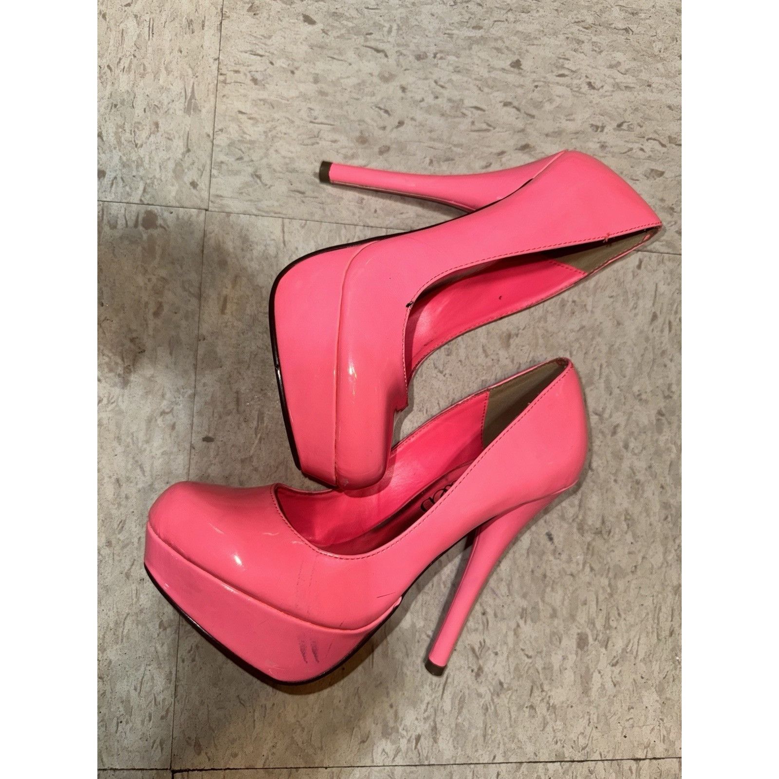 Other Deb High Heels Size 6 fluorescent pink Size US 6 / IT 36 - 6 Thumbnail