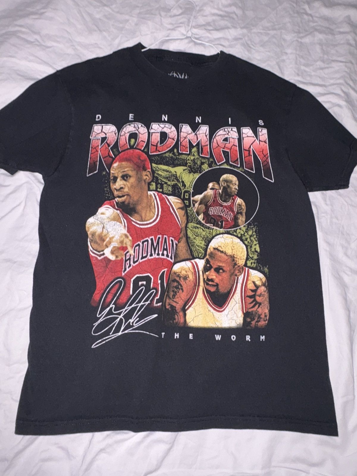 Dennis rodman t-shirt sz M nba michael jordans