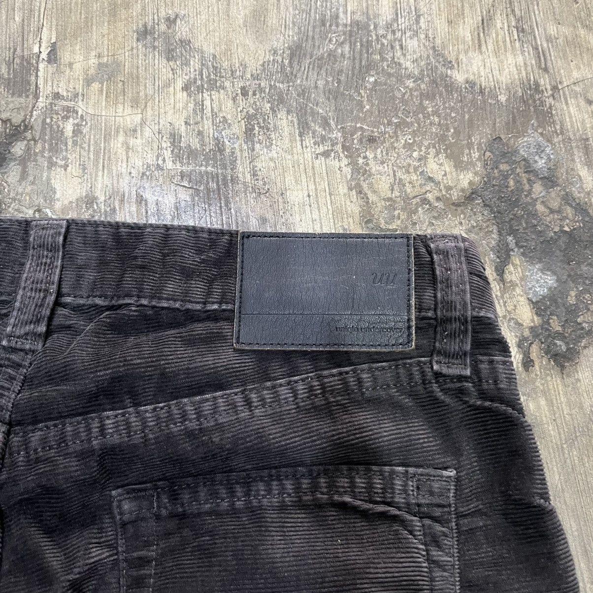 Undercover × Uniqlo UNIQLO x UNDERCOVER BLACK CORDUROY PANTS W/ ANKLE ZIPS Size US 29 - 10 Thumbnail