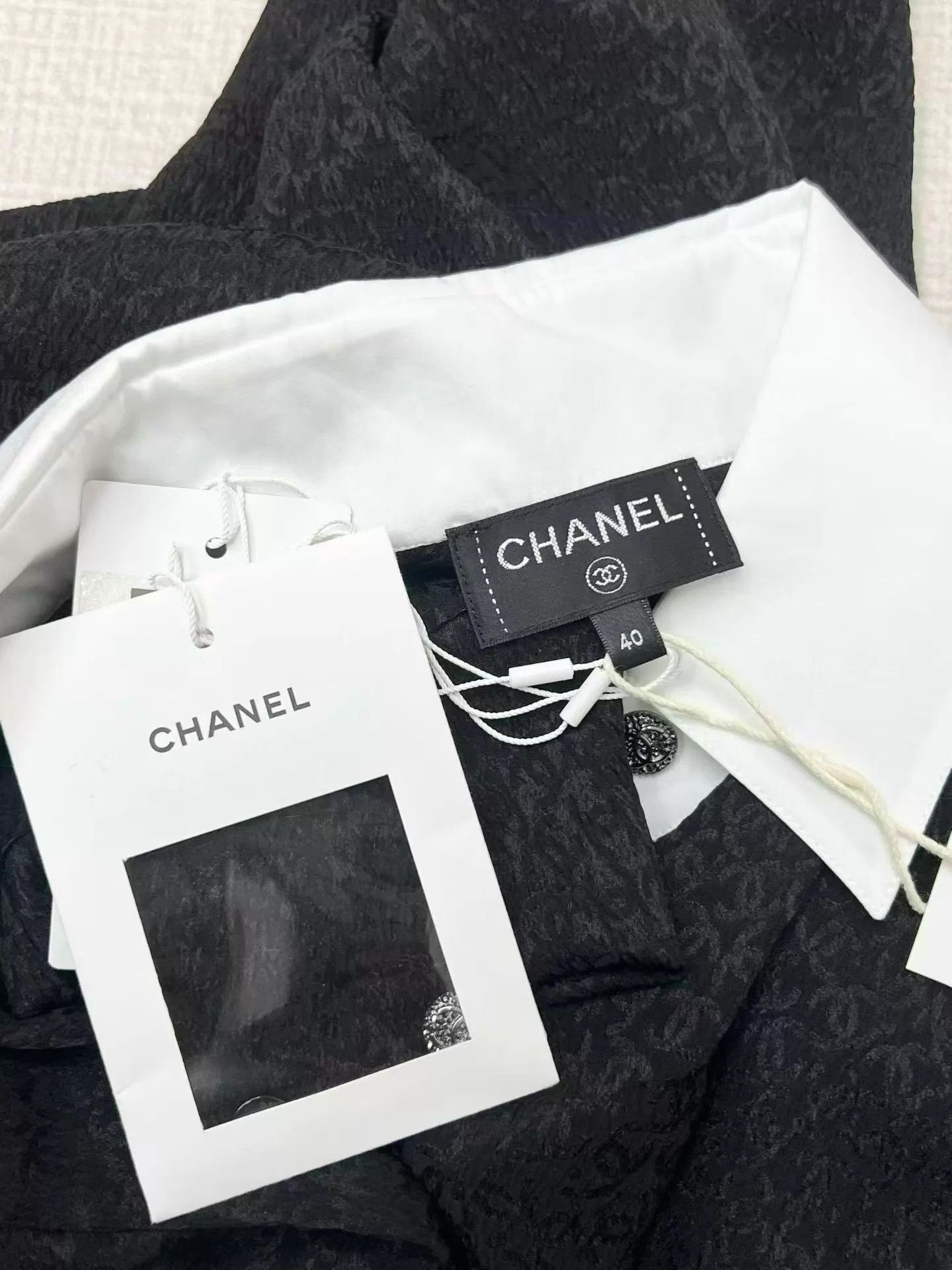 Chanel Chanel silk shirt NWT 40 Size S / US 4 / IT 40 - 5 Thumbnail