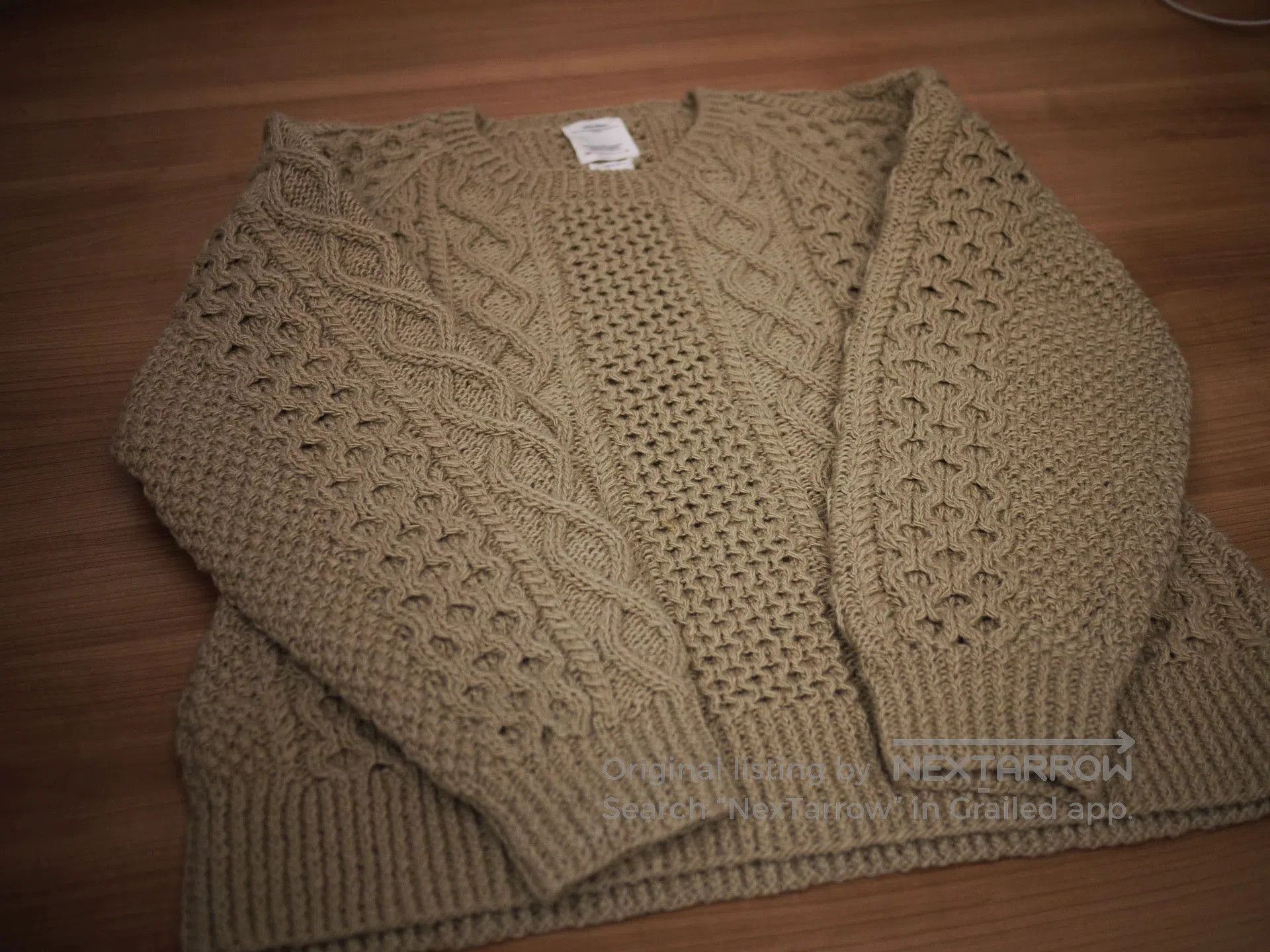 Visvim visvim 19aw galway crew hand-knit sweater. Size US M / EU 48-50 / 2 - 3 Thumbnail