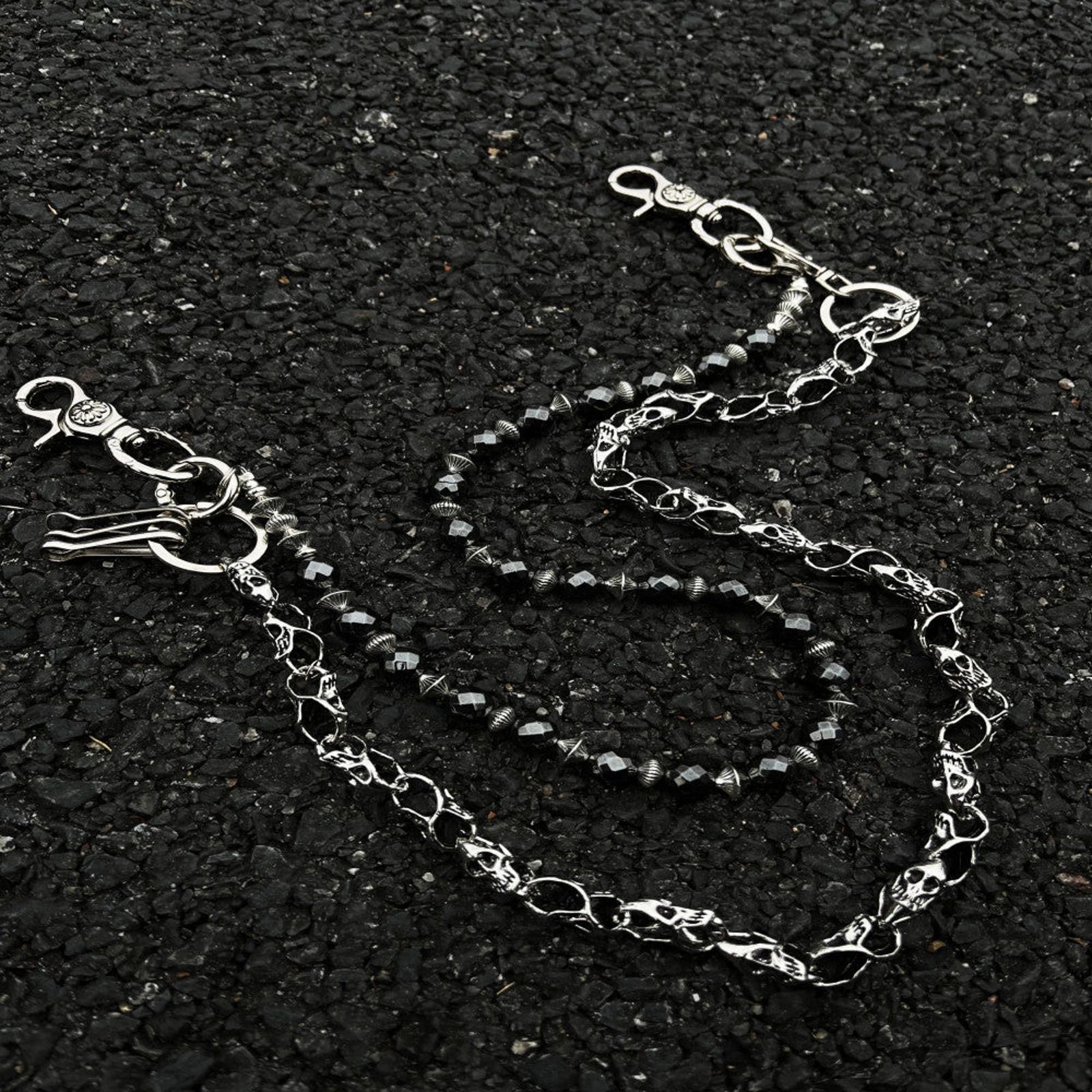 Jewelry Layered Silver Wallet Chain Size ONE SIZE - 5 Thumbnail