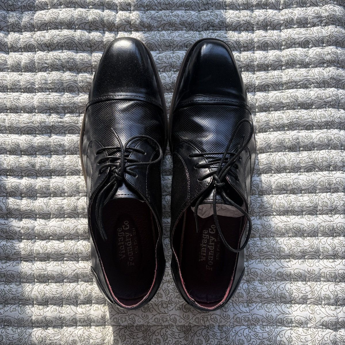 Vintage Foundry Vintage foundry co black leather oxfords Size US 8 / EU 41 - 5 Thumbnail
