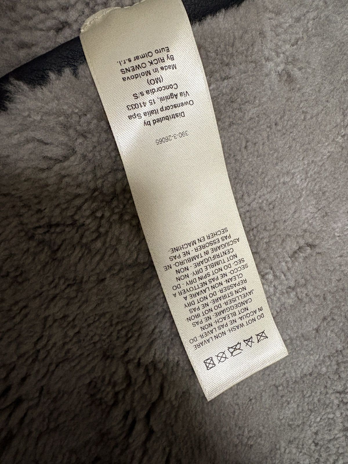 Rick Owens rick owens shearling bomber flight leather jacket Size US L / EU 52-54 / 3 - 12 Thumbnail