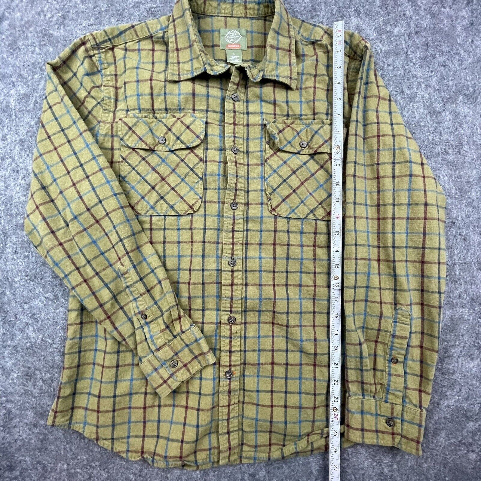 St. Johns Bay St Johns Bay Outdoor Shirt Mens Large Flannel Plaid Cabin Size US L / EU 52-54 / 3 - 4 Thumbnail