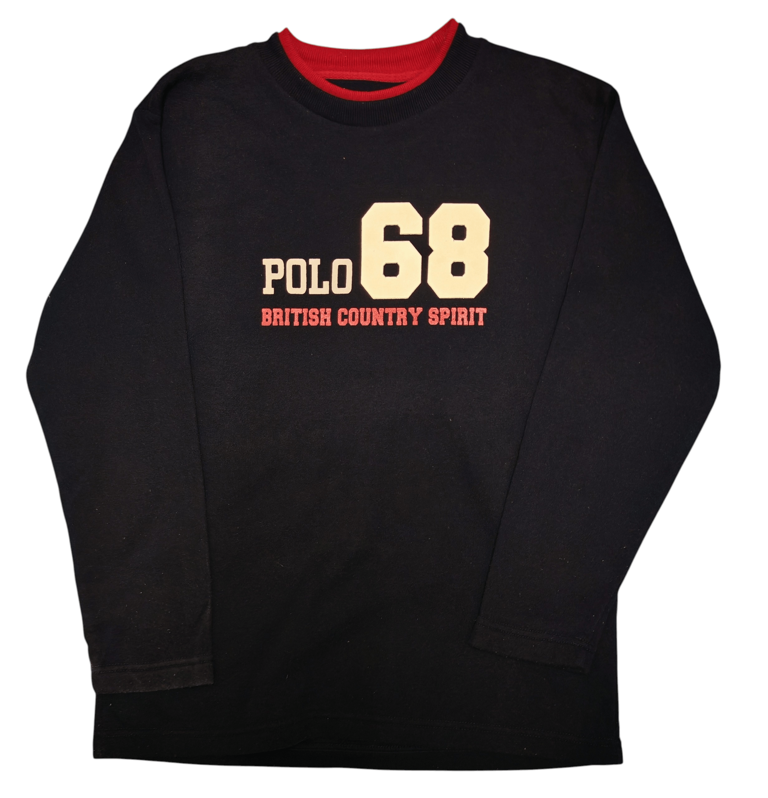 Vintage Polo 68 British Country Spirit Sweatshirt Size US M / EU 48-50 / 2 - 1 Thumbnail