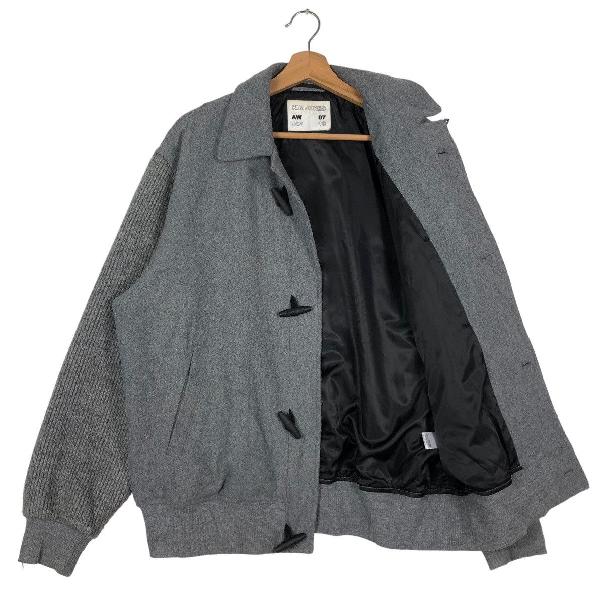 Japanese Brand 🔥Rich Grey Bomber Jacket Kim Jones GU Japan Made Size US XL / EU 56 / 4 - 7 Thumbnail