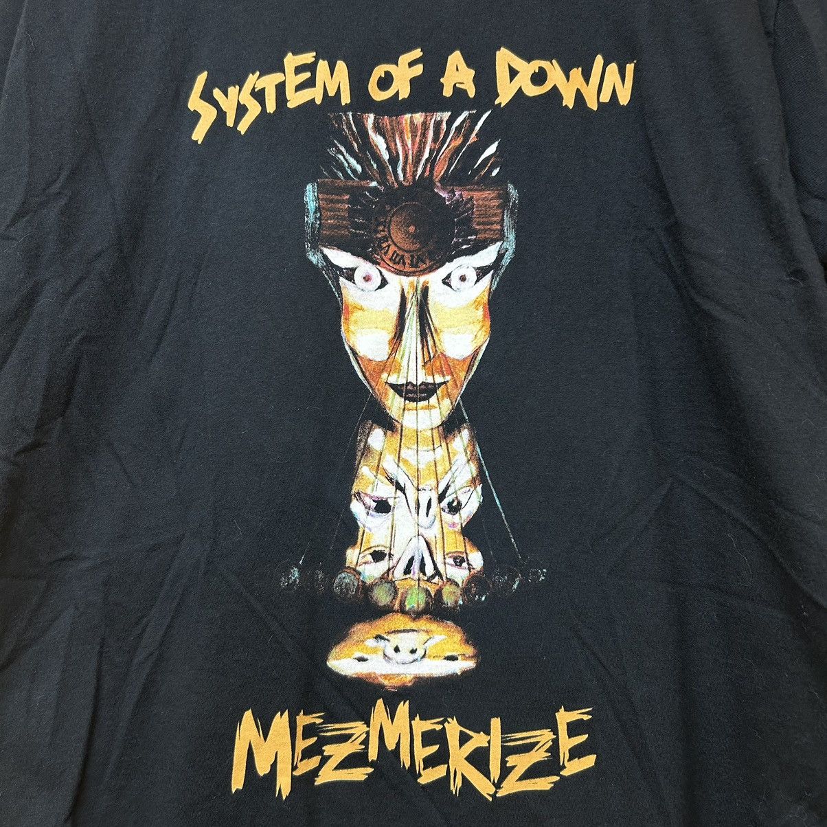 Band Tees Vintage System Of A Down 2005 Mezmerize Band T Shirt Size US L / EU 52-54 / 3 - 4 Thumbnail
