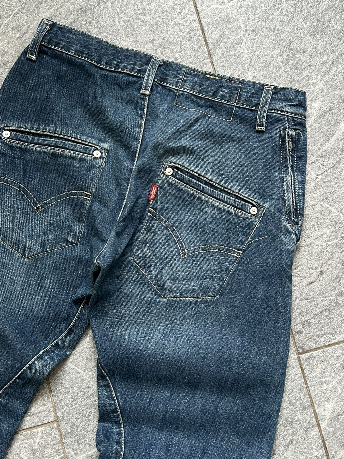 Levi's Levi's Engineered jeans denim rare twisted 28x30 pocket Size US 28 / EU 44 - 4 Thumbnail