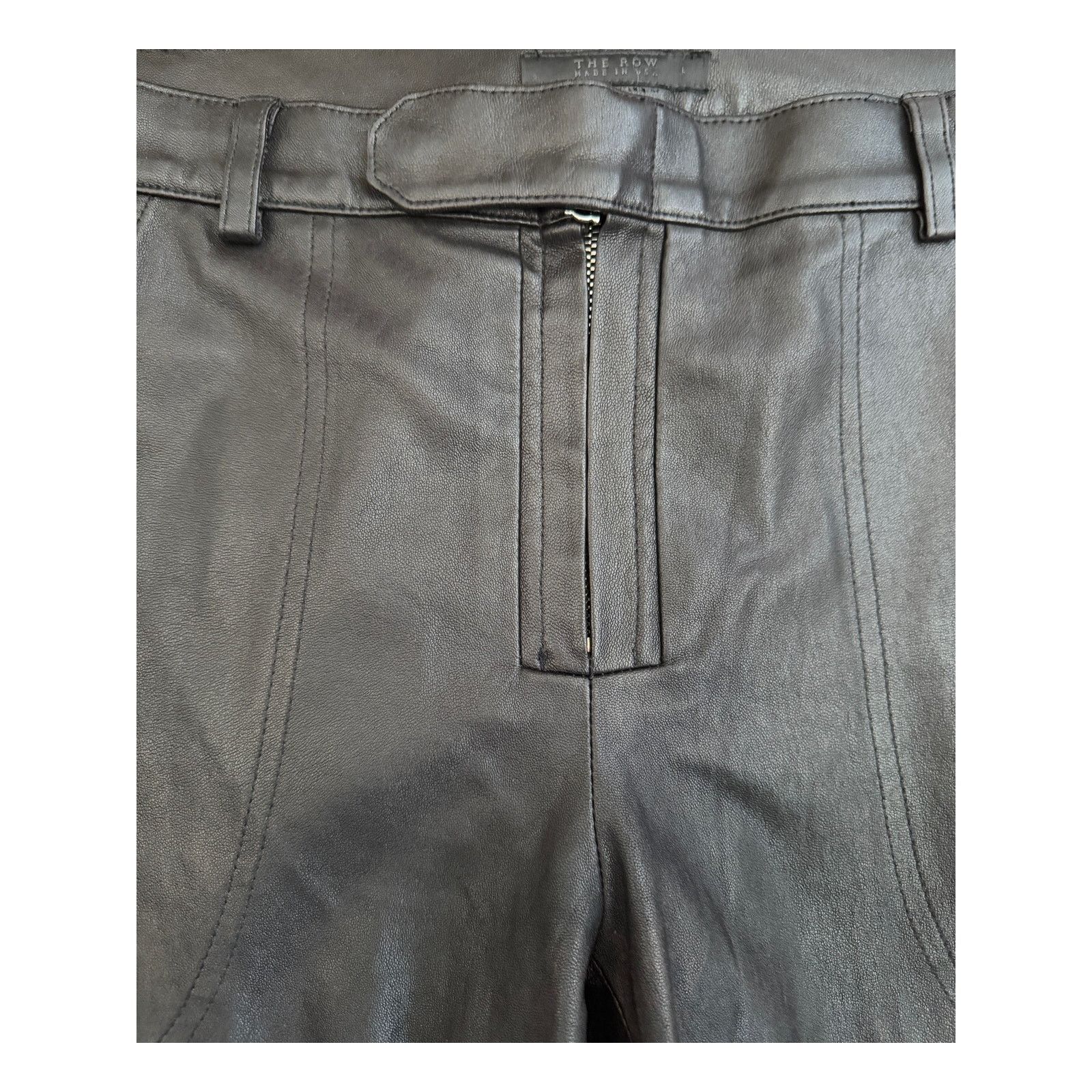 The Row The Row Lakun leather skinny pants Size 31" - 3 Thumbnail