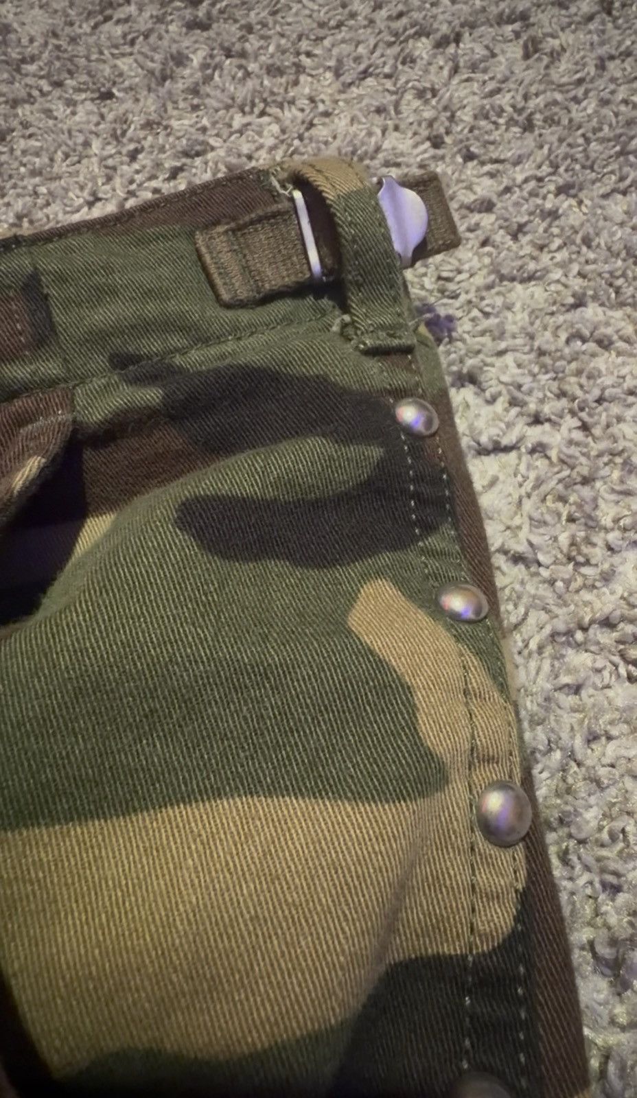 Saint Laurent Paris SS16 Surf Sound studded camo shorts Size US 34 / EU 50 - 6 Thumbnail