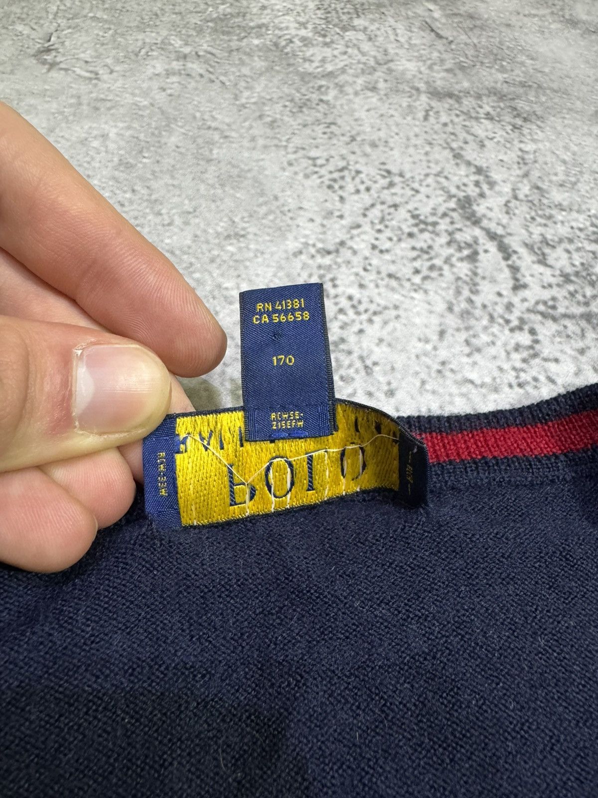 Polo Ralph Lauren × Vintage Polo Ralph Lauren V-Neck Pullover Jumper Knit Sweater Cotton Size US XL / EU 56 / 4 - 4 Thumbnail