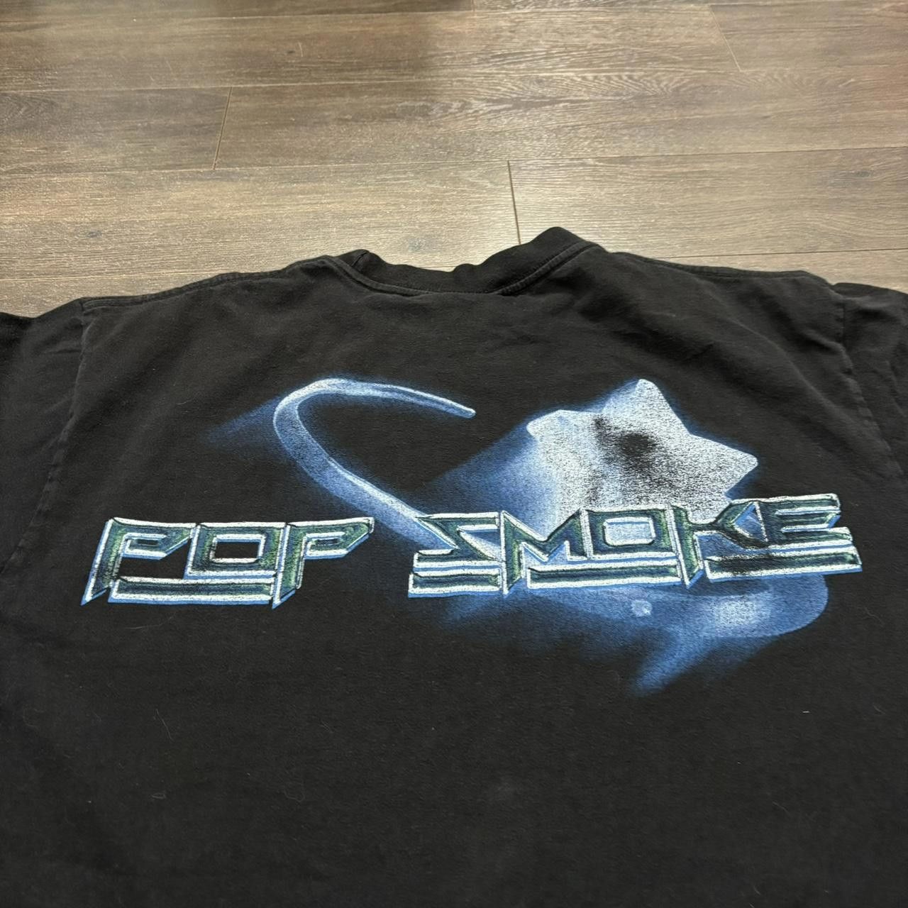 Designer classic pop smoke rap tee the roxx t shirt Size US XL / EU 56 / 4 - 6 Thumbnail