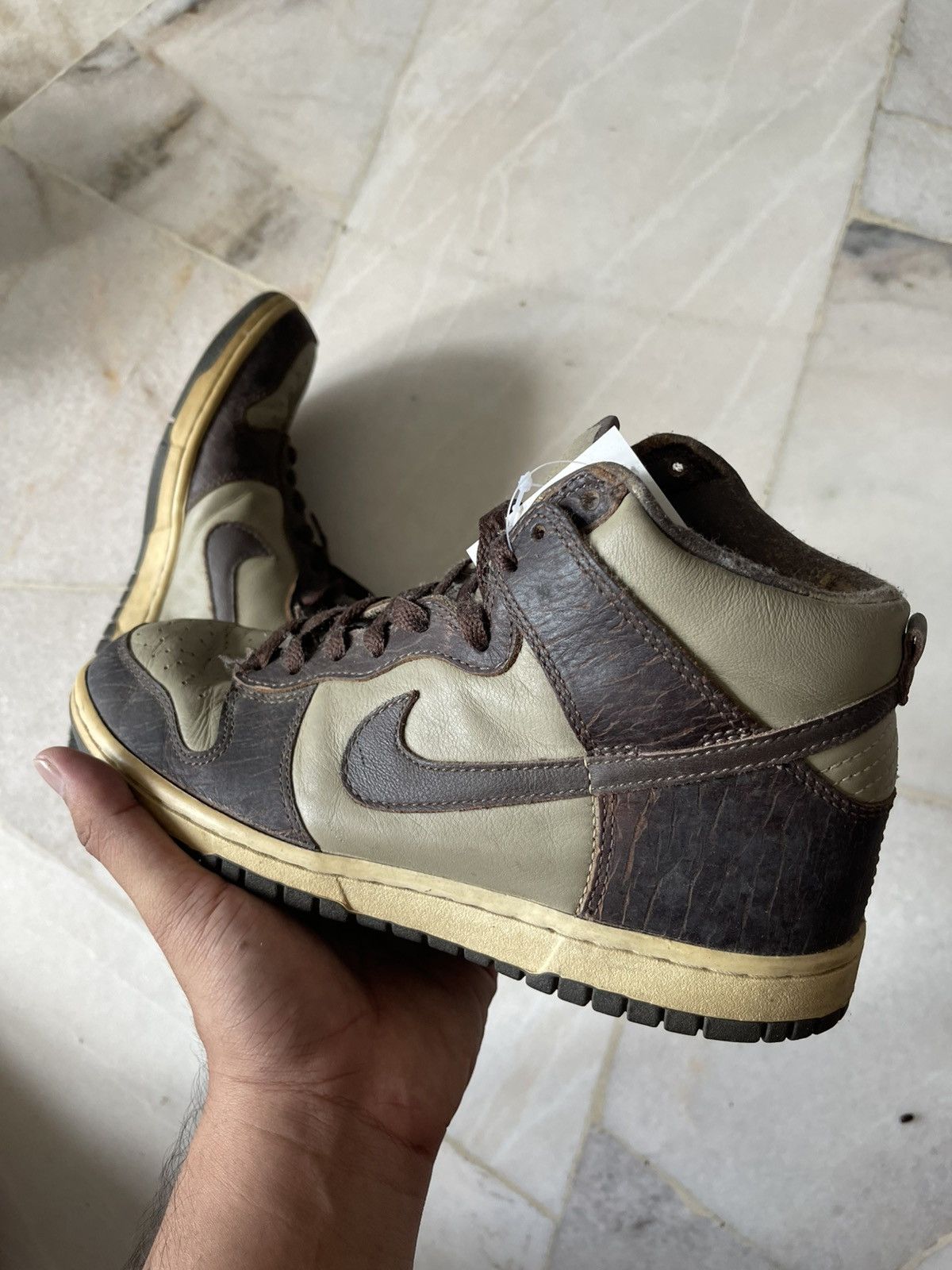 Nike Nike Dunk Khaki Brown Size US 8 / EU 41 - 5 Thumbnail