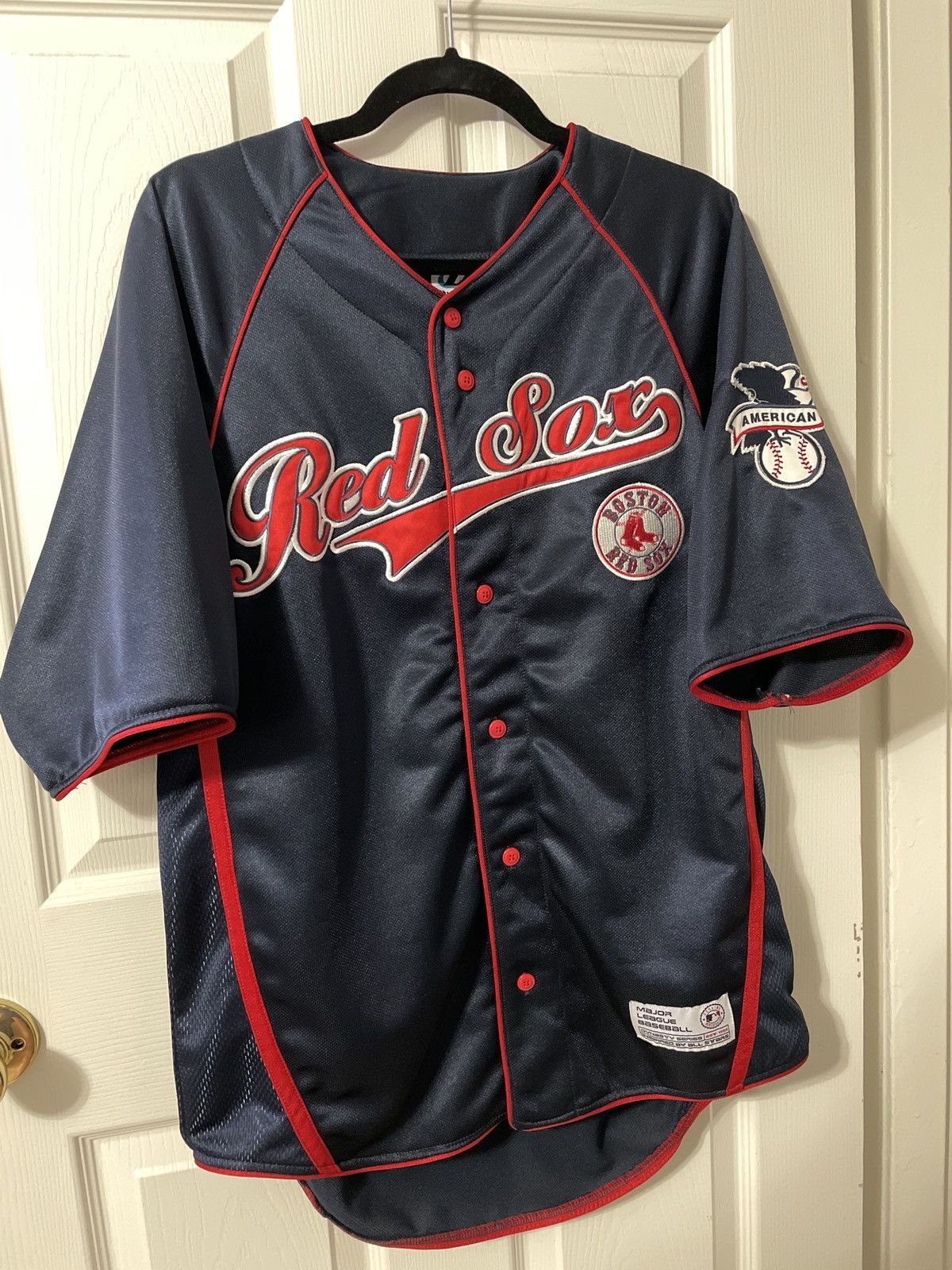 MLB BNWT Genuine MLB Boston Red Sox Jersey Size US M / EU 48-50 / 2 - 1 Thumbnail