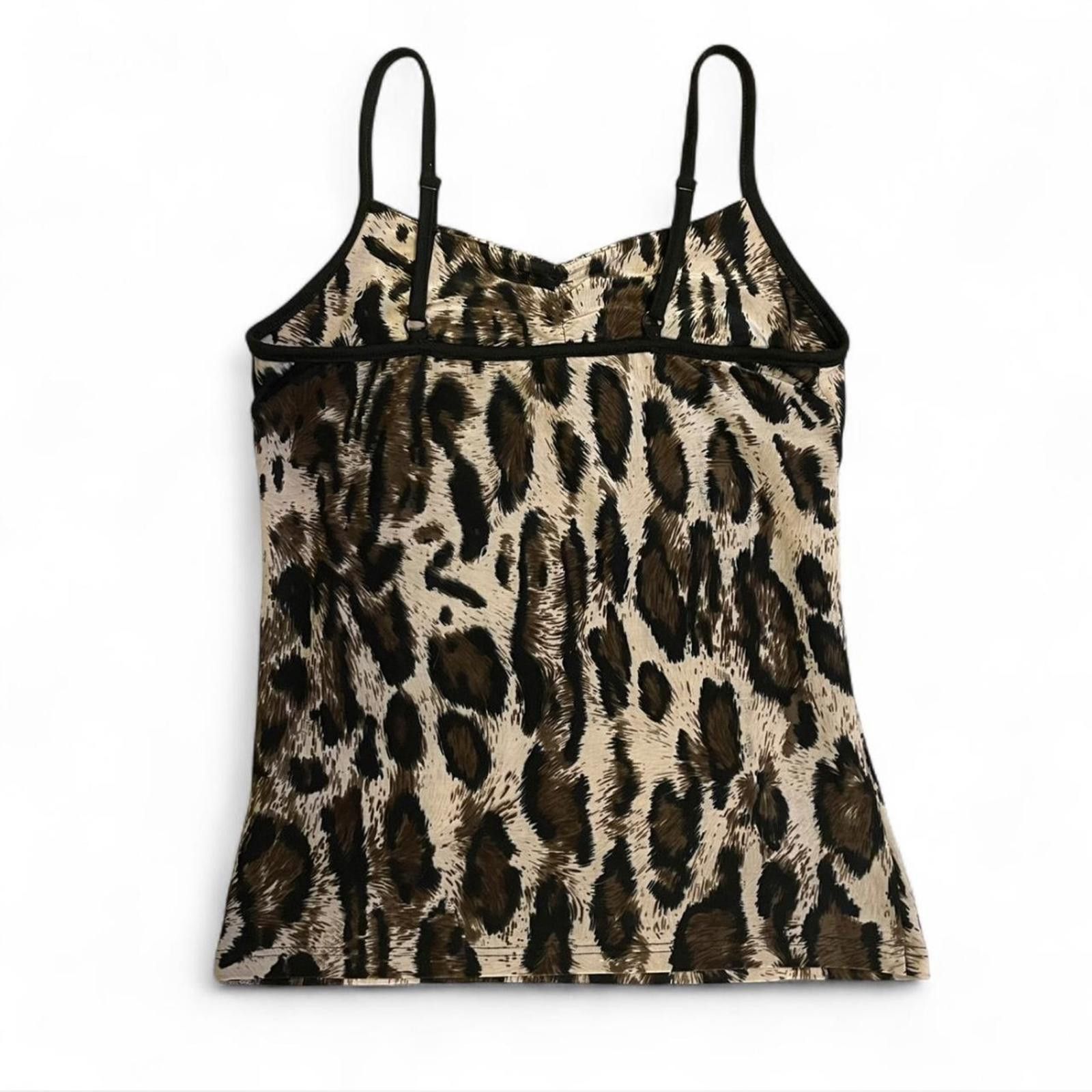 Unknown London Women’s Tank Top Cheetah Print Size Small Size S / US 4 / IT 40 - 2 Thumbnail