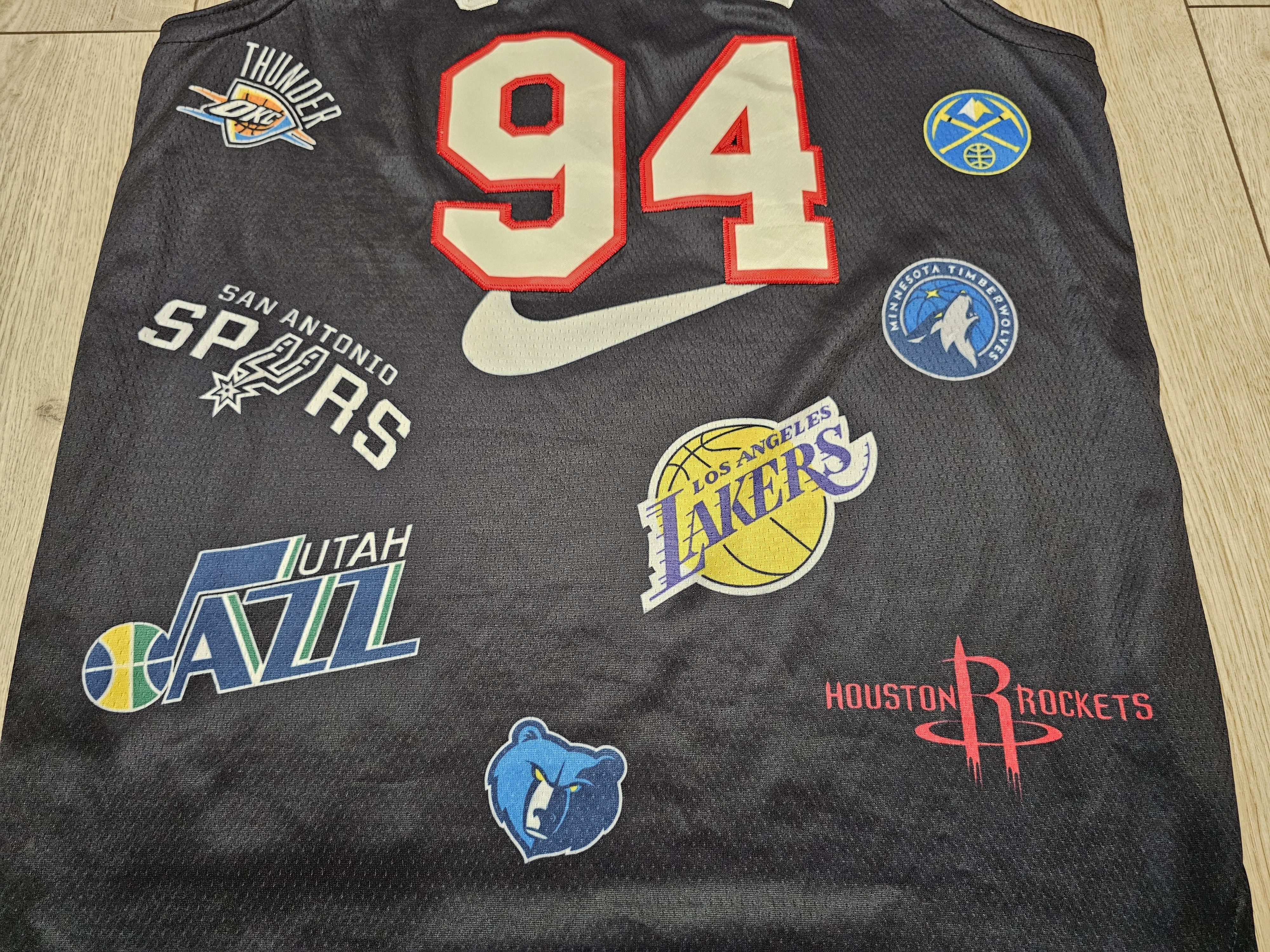 All Sport × NBA NBA TEAMS JERSEY NBA TEAMS BASKETBALL SHIRT NBA JERSEY BLACK Size US M / EU 48-50 / 2 - 5 Thumbnail