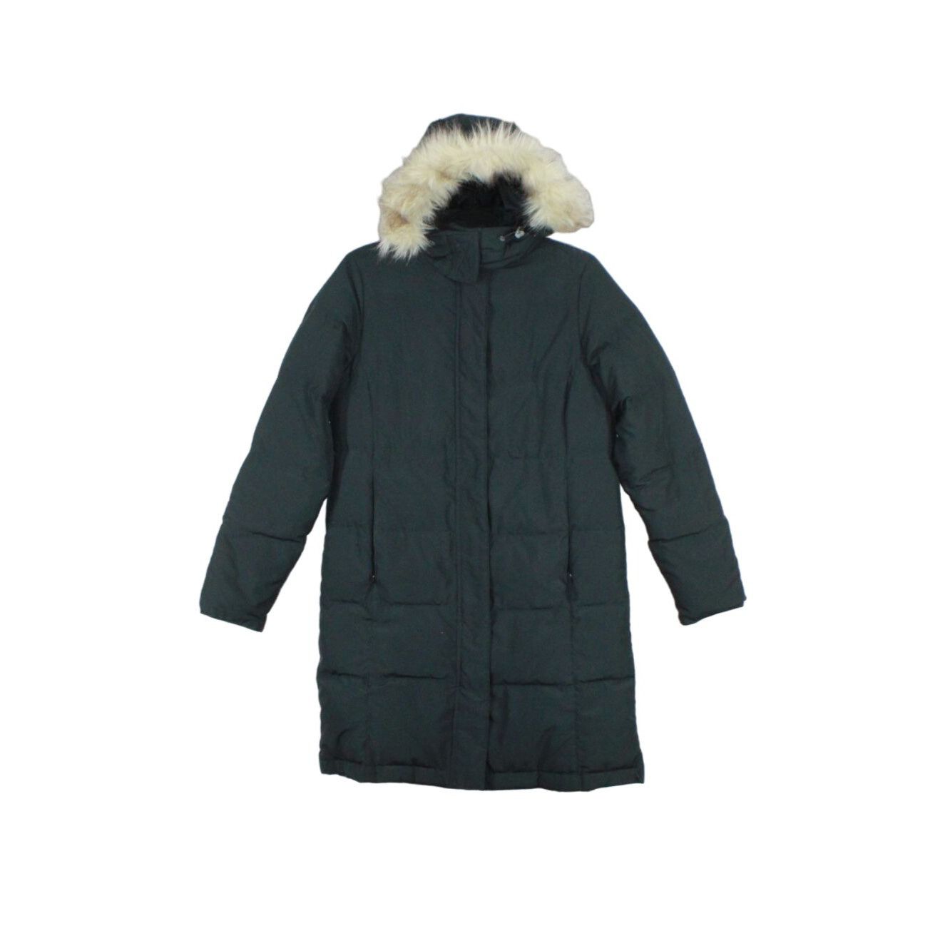 image of L L Bean Ll Bean Women's Ultrawarm Down Three Quarter Length Coat in Black (Size XS)