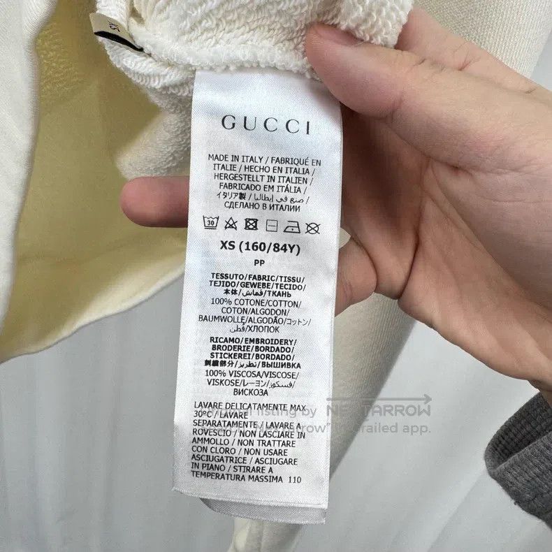 Gucci Gucci Co-branded embroidered clover letter hoodie Size US XS / EU 42 / 0 - 6 Thumbnail