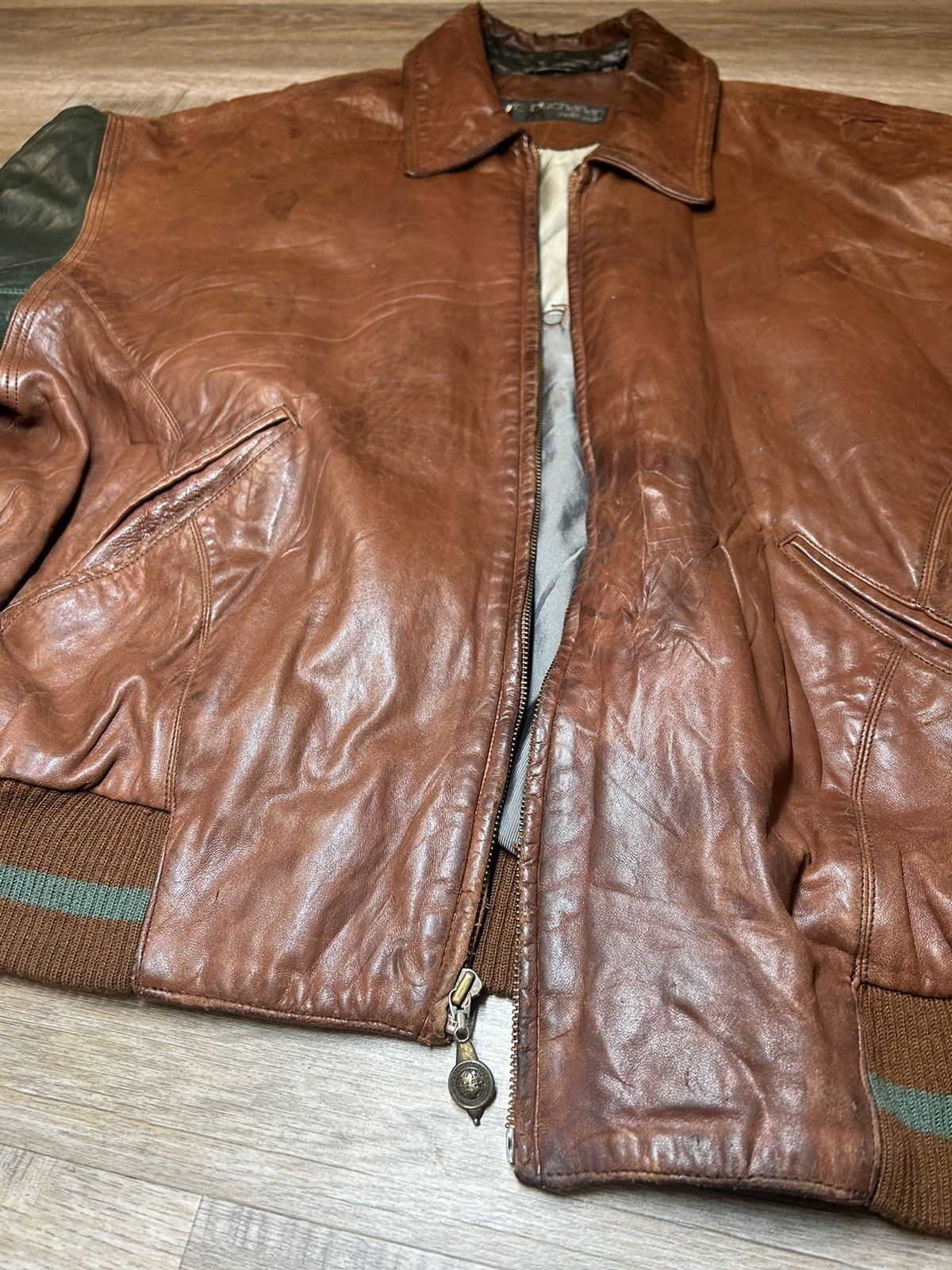 Pelle Pelle Pelle Pelle *RARE* 17 Years of Fashion Leather Jacket Size US M / EU 48-50 / 2 - 2 Thumbnail