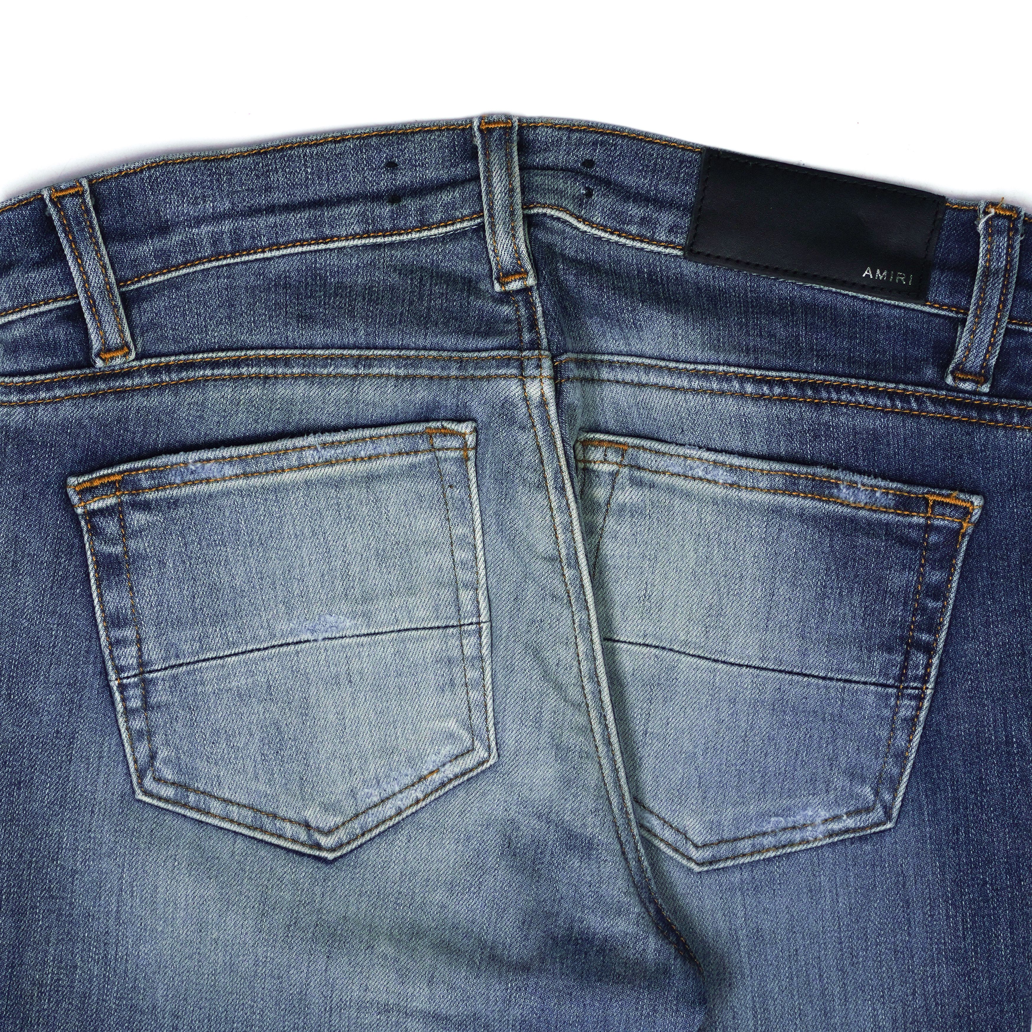 Amiri Amiri MX1 Distressed Jeans Size 26" / US 2 / IT 38 - 8 Thumbnail