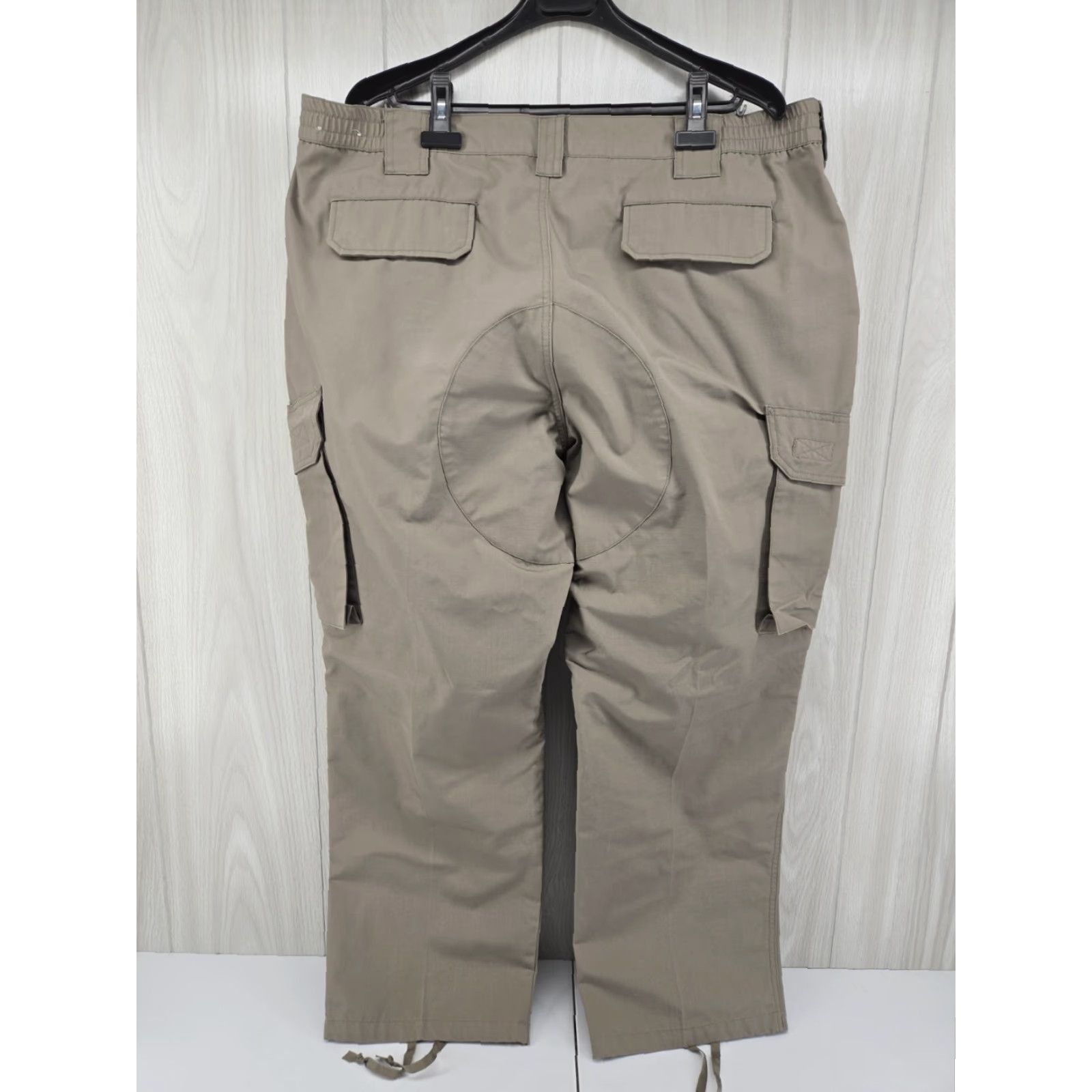 Vintage LAPG Pants Men's 44x30 Cargo Tactical Rip Stop Gray Khaki Size US 44 / EU 60 - 7 Thumbnail