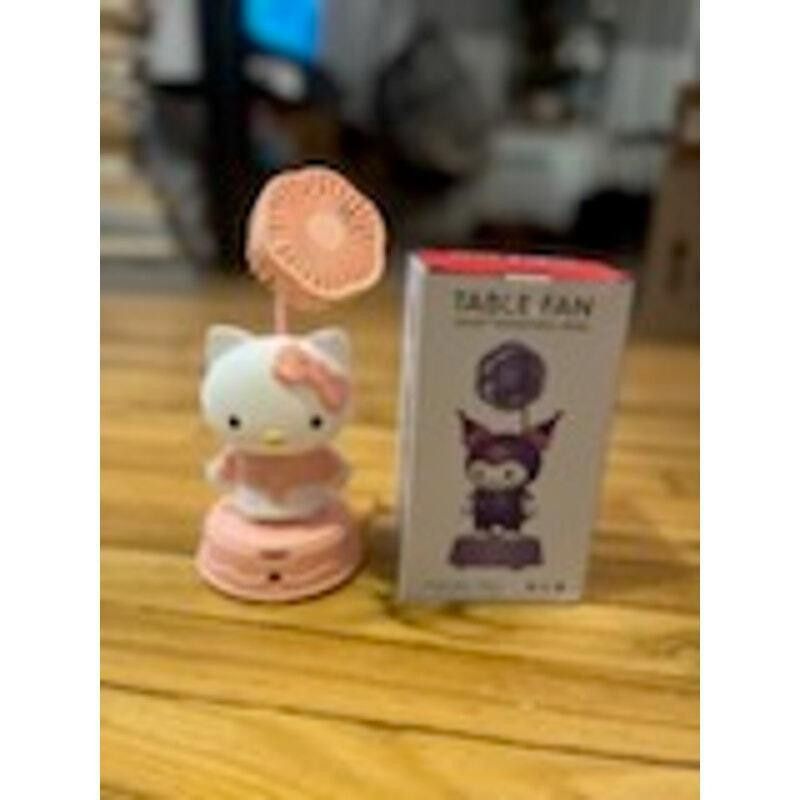 Designer Hello Kitty USB Rechargeable Table Fan with Pencil Sharpener Size ONE SIZE - 4 Thumbnail