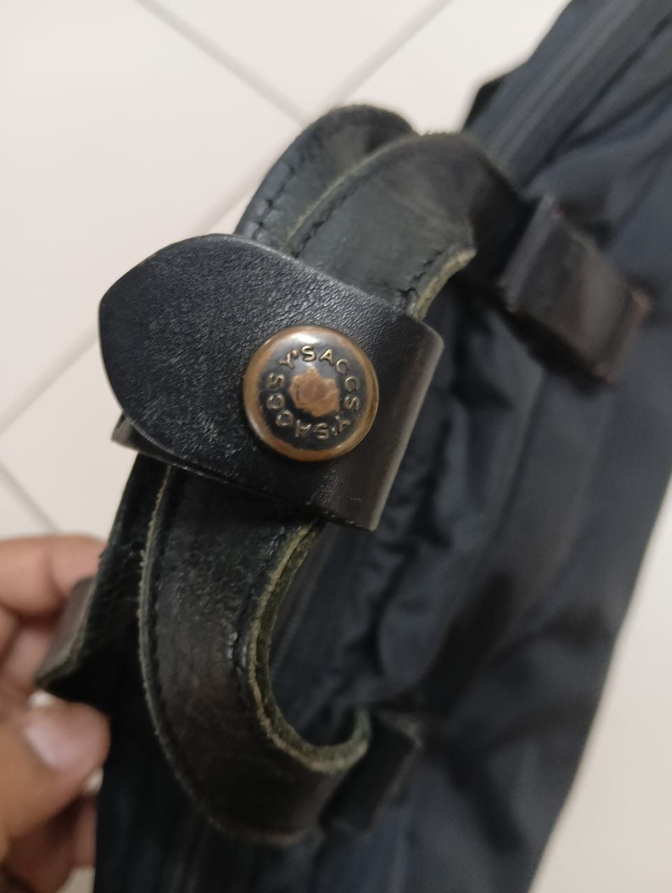 Yohji Yamamoto Best Offer🔥Yohjiyamamoto Ysaccs Crossbody Laptop Bag Size ONE SIZE - 7 Thumbnail