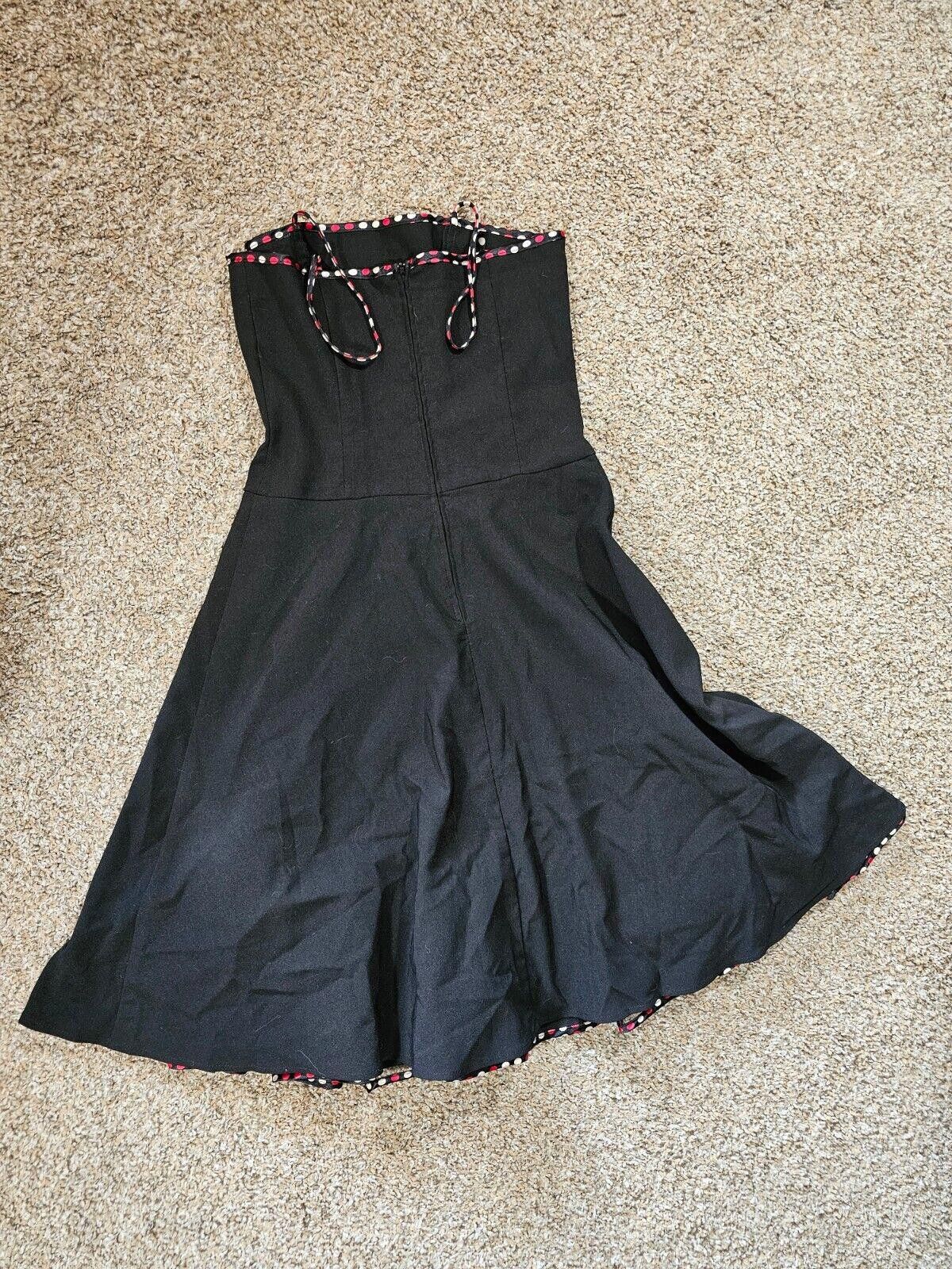 Designer B. Smart Black Prom Homecoming Dress Size 5/6 Size M / US 6-8 / IT 42-44 - 6 Thumbnail